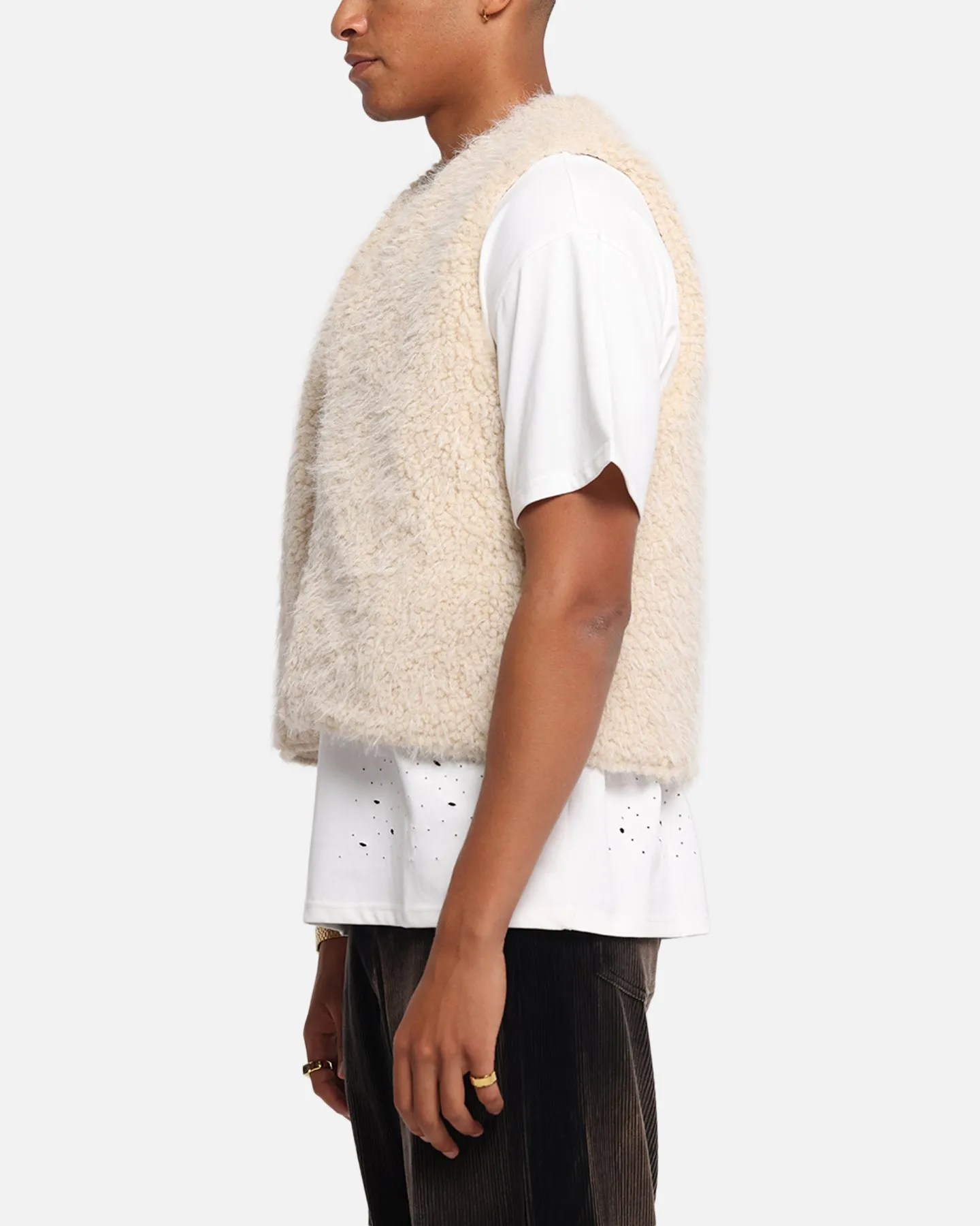 XXIII Fur Vest Cream sold by Culture Kings product image thumbnail 5