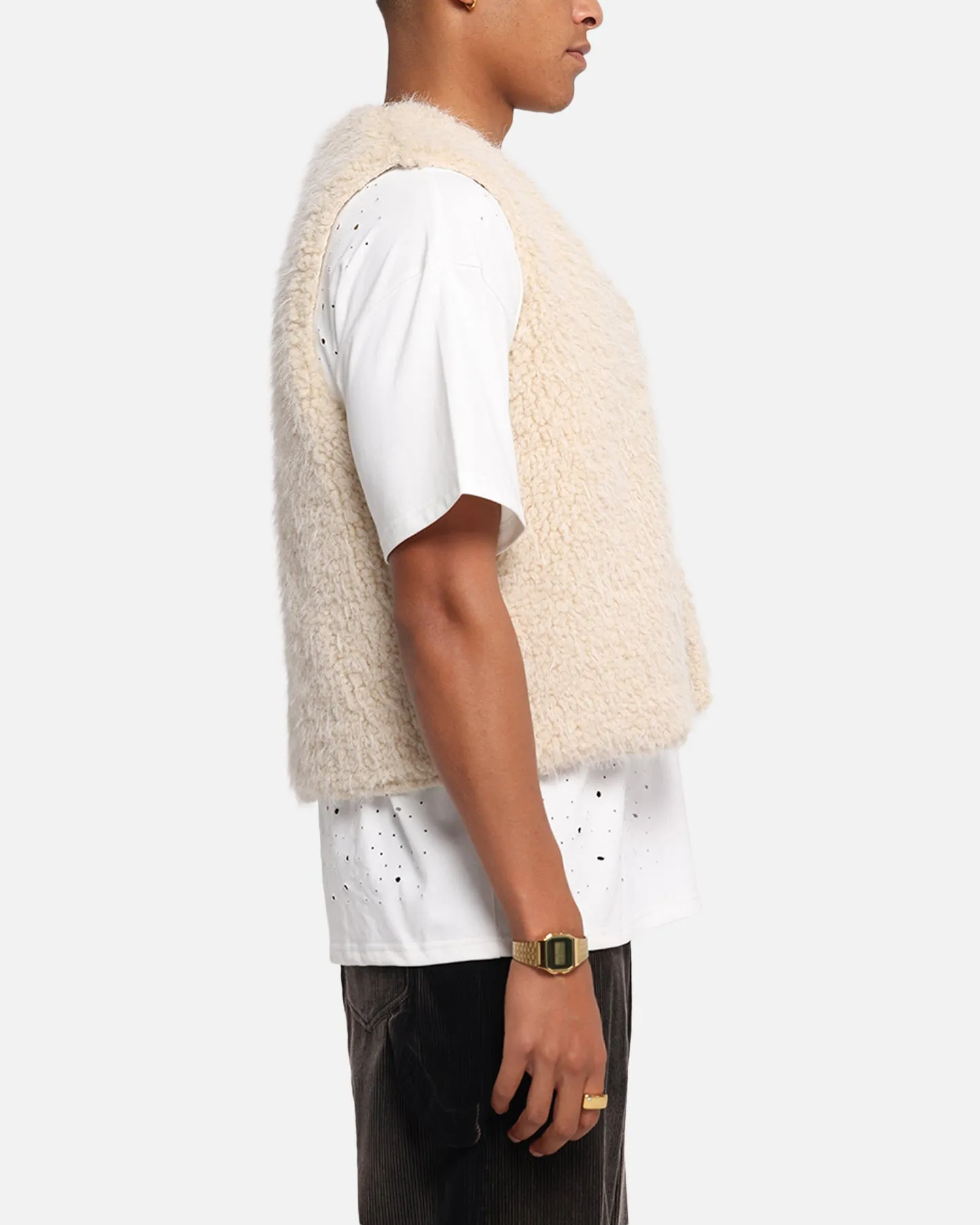 XXIII Fur Vest Cream sold by Culture Kings product image thumbnail 4