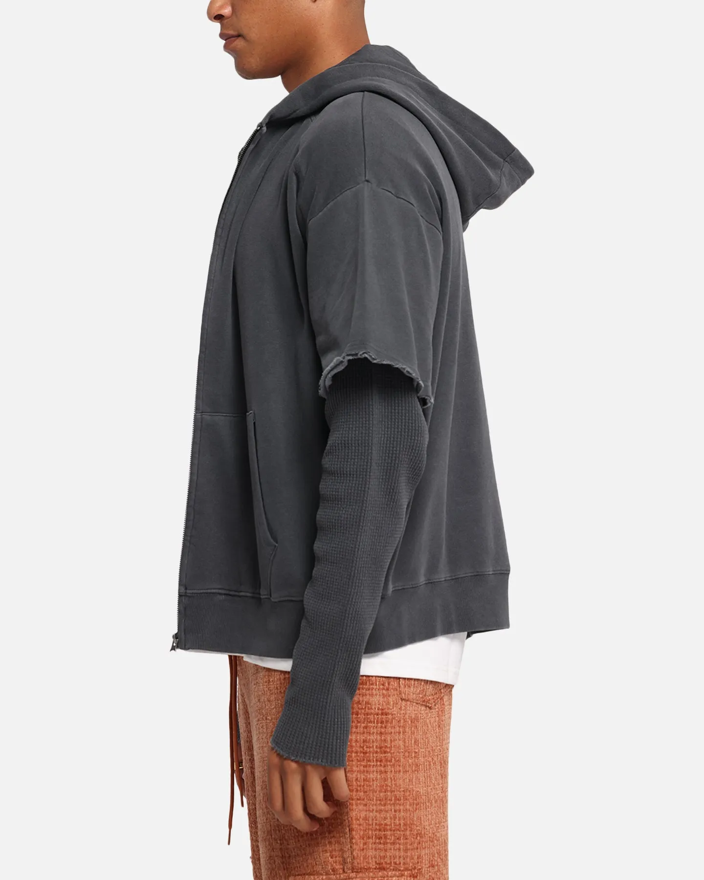 XXIII Hybrid Layered Hoodie Washed Black sold by Culture Kings product image thumbnail 5