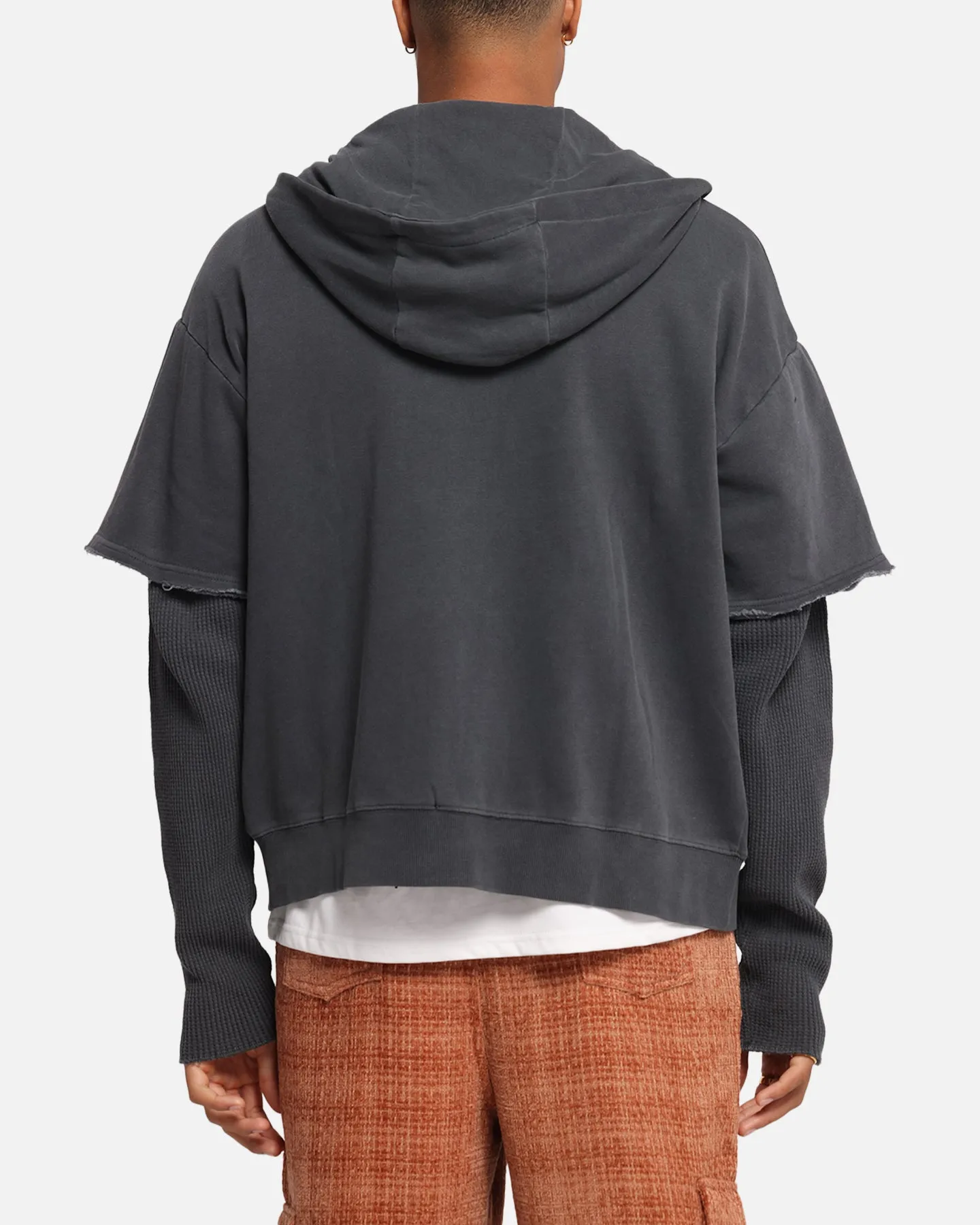 XXIII Hybrid Layered Hoodie Washed Black sold by Culture Kings product image thumbnail 3