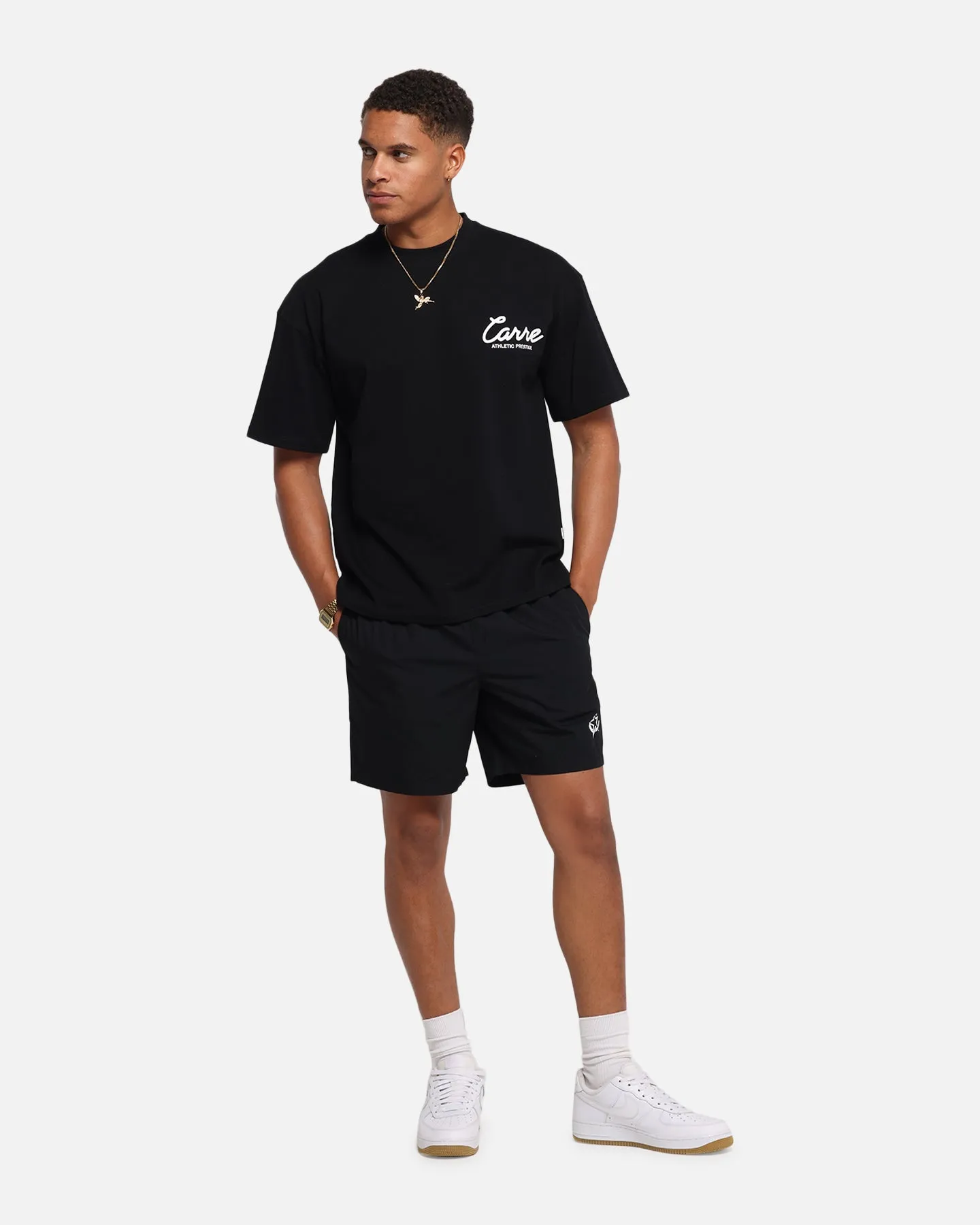 Carre Prestige Script T-Shirt Black sold by Culture Kings product image thumbnail 4
