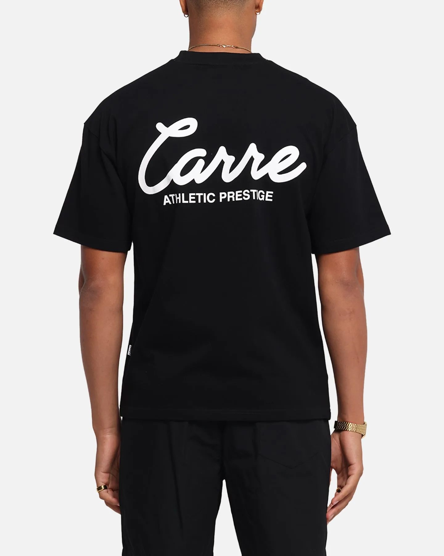 Carre Prestige Script T-Shirt Black sold by Culture Kings
