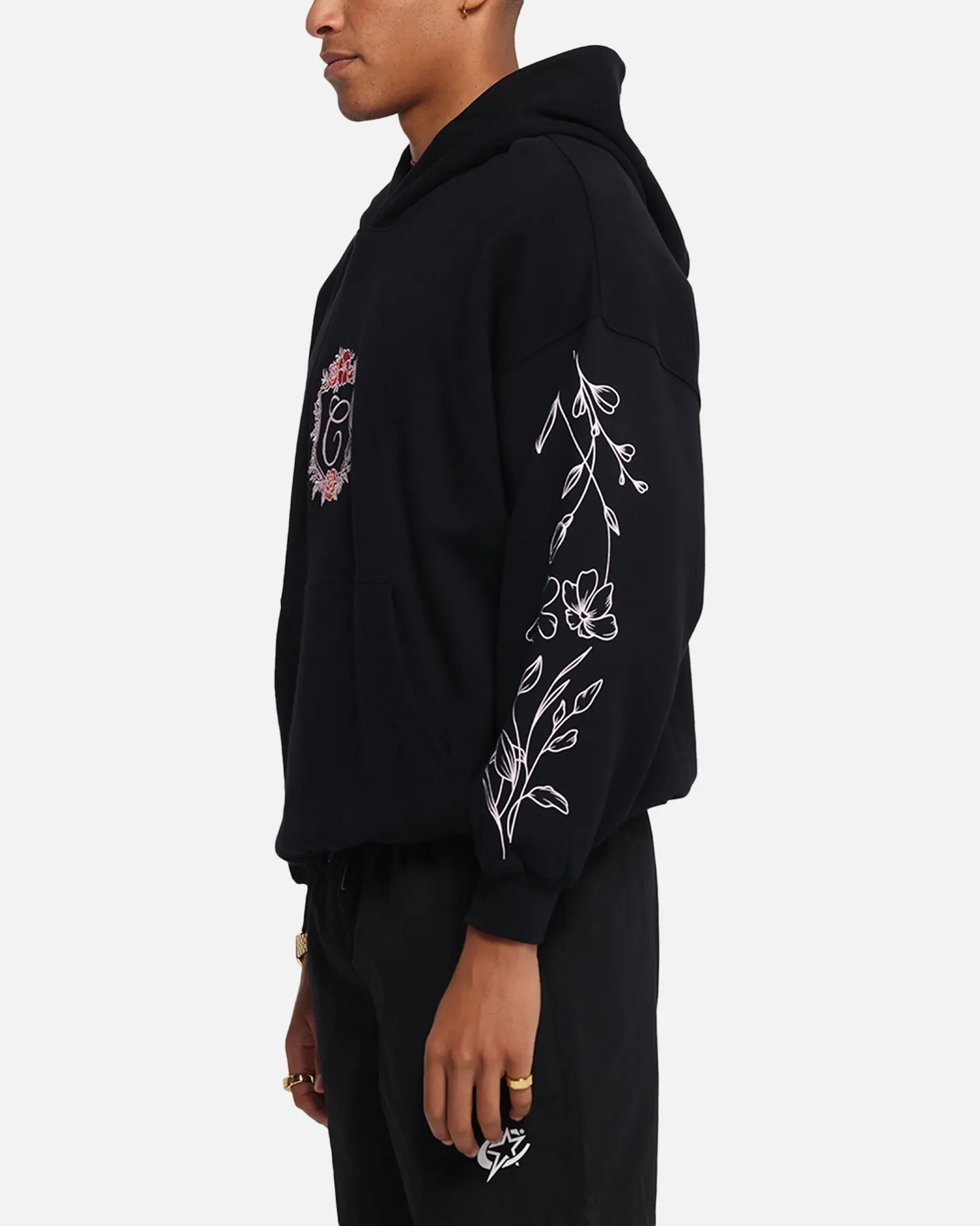 Carre Club Flora CLS Hoodie Black sold by Culture Kings product image thumbnail 5