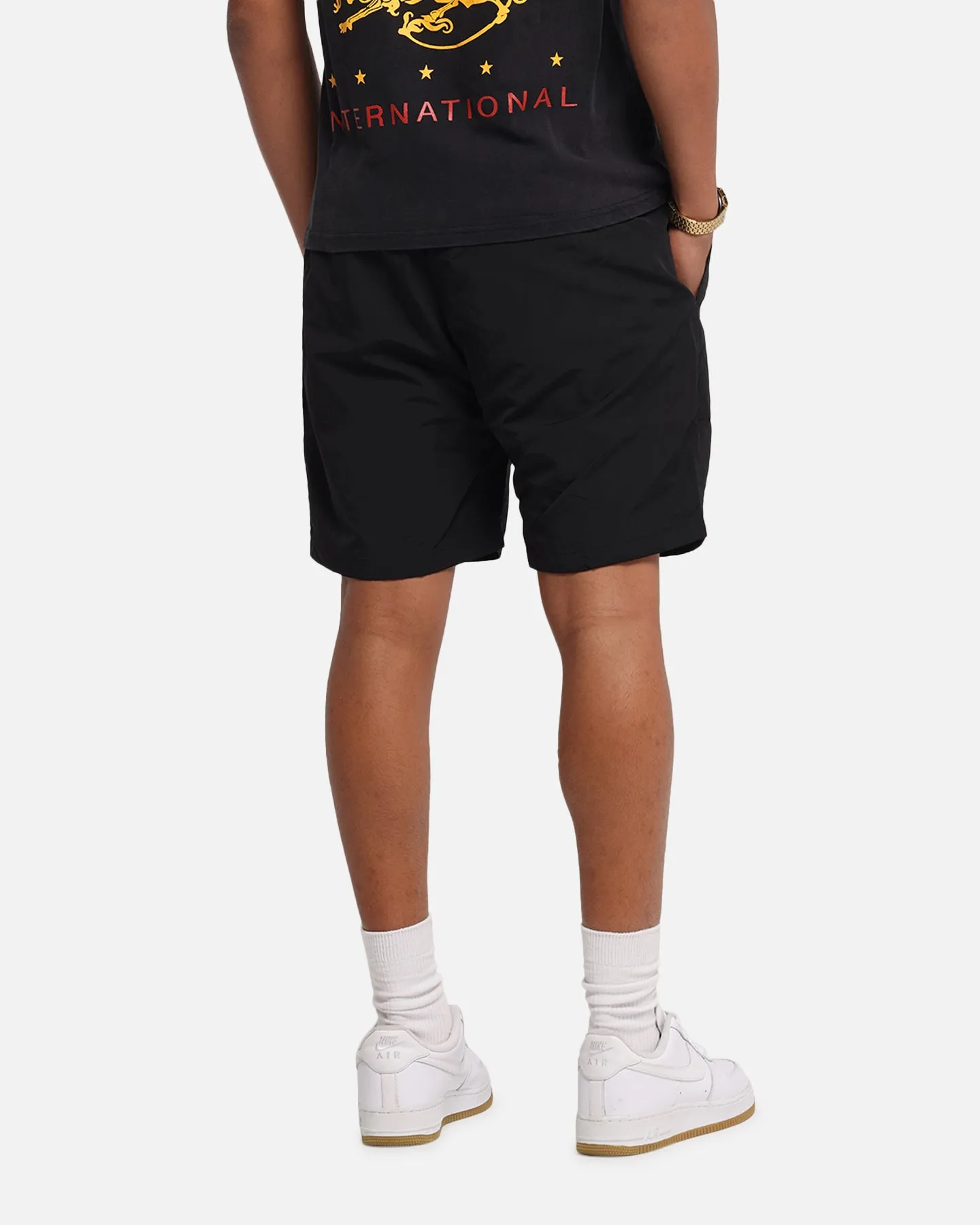 The Anti Order Reverse Logo Nylon Shorts Black sold by Culture Kings product image thumbnail 5