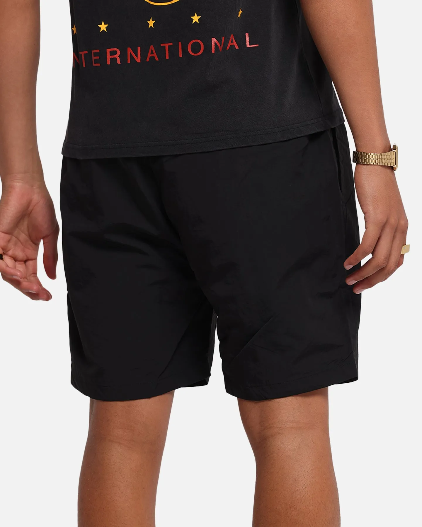 The Anti Order Reverse Logo Nylon Shorts Black sold by Culture Kings product image thumbnail 4