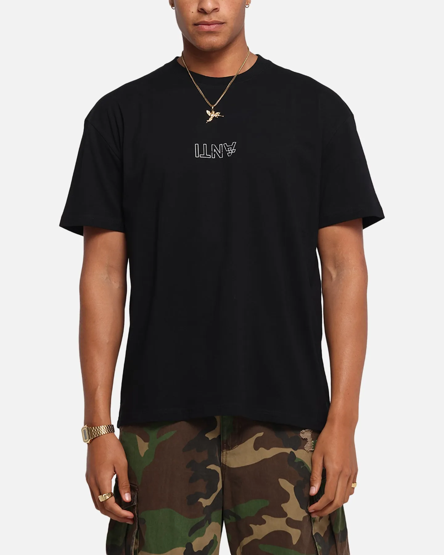 The Anti Order Truth In Chaos Boxy T-Shirt Black sold by Culture Kings product image thumbnail 2