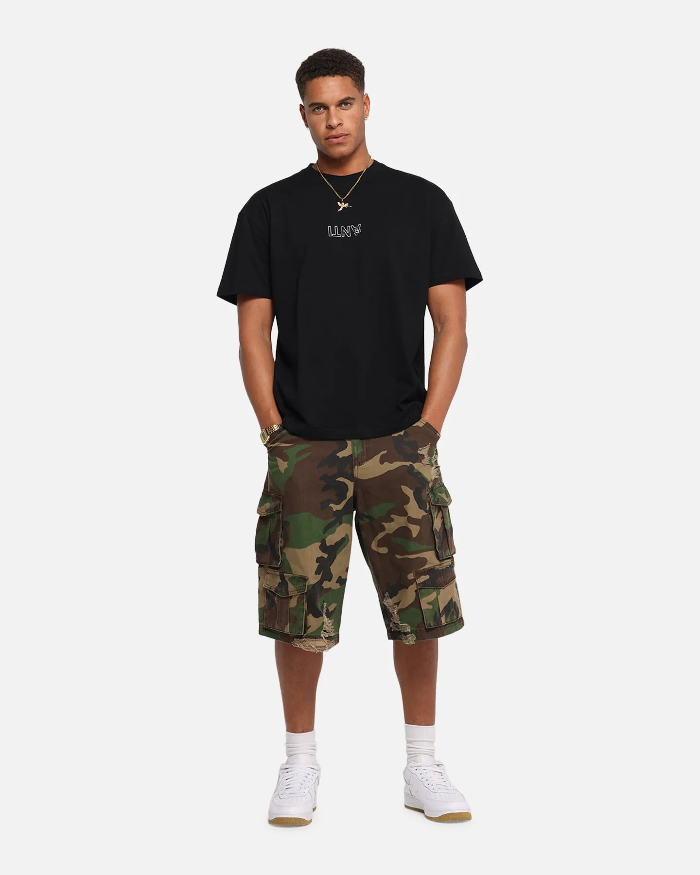 The Anti Order Truth In Chaos Boxy T-Shirt Black sold by Culture Kings product image thumbnail 4