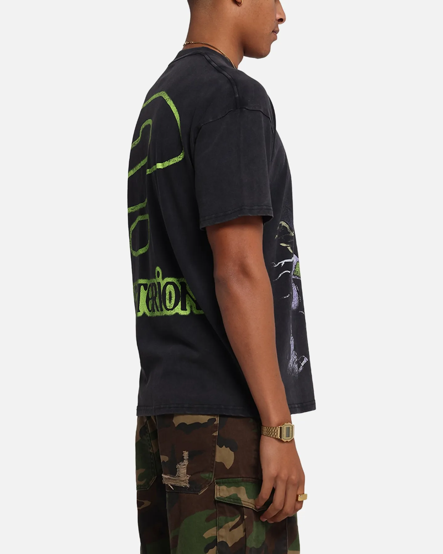 73Studio X South Park Mysterion Vintage T-Shirt Black Acidwash sold by Culture Kings product image thumbnail 5