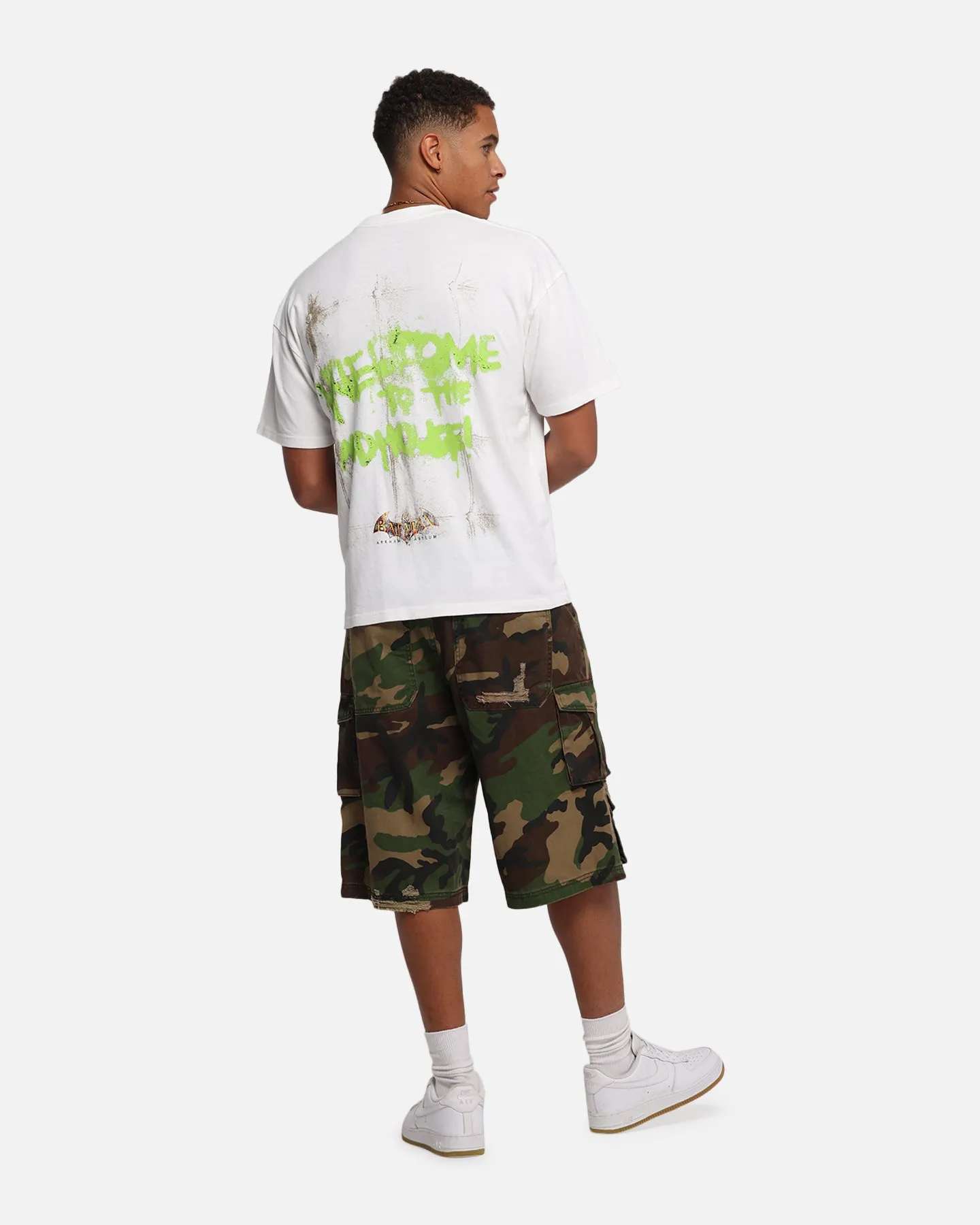 73Studio X DC Batman Joker Arkham Asylum Vintage T-Shirt Off White sold by Culture Kings product image thumbnail 4