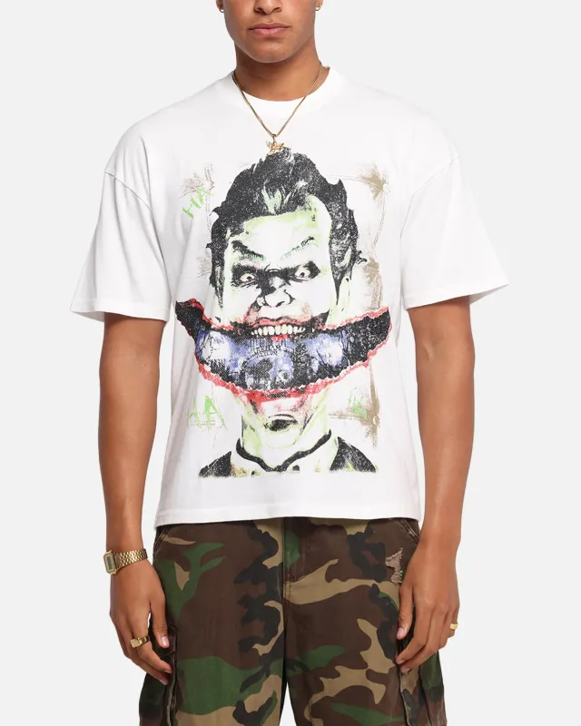 73Studio X DC Batman Joker Arkham Asylum Vintage T-Shirt Off White sold by Culture Kings