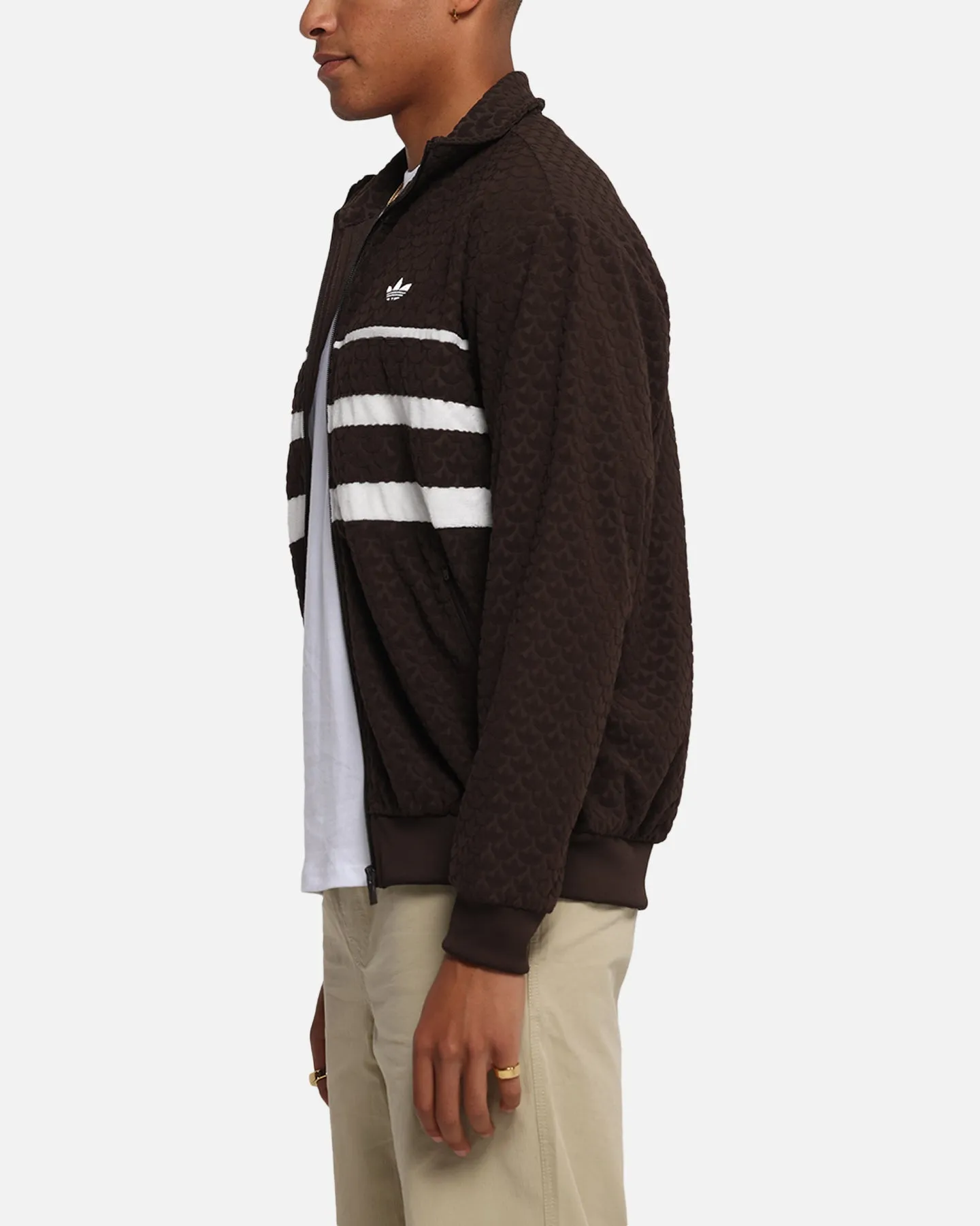 Adidas Monogram Track Top Jacket Dark Brown sold by Culture Kings product image thumbnail 5