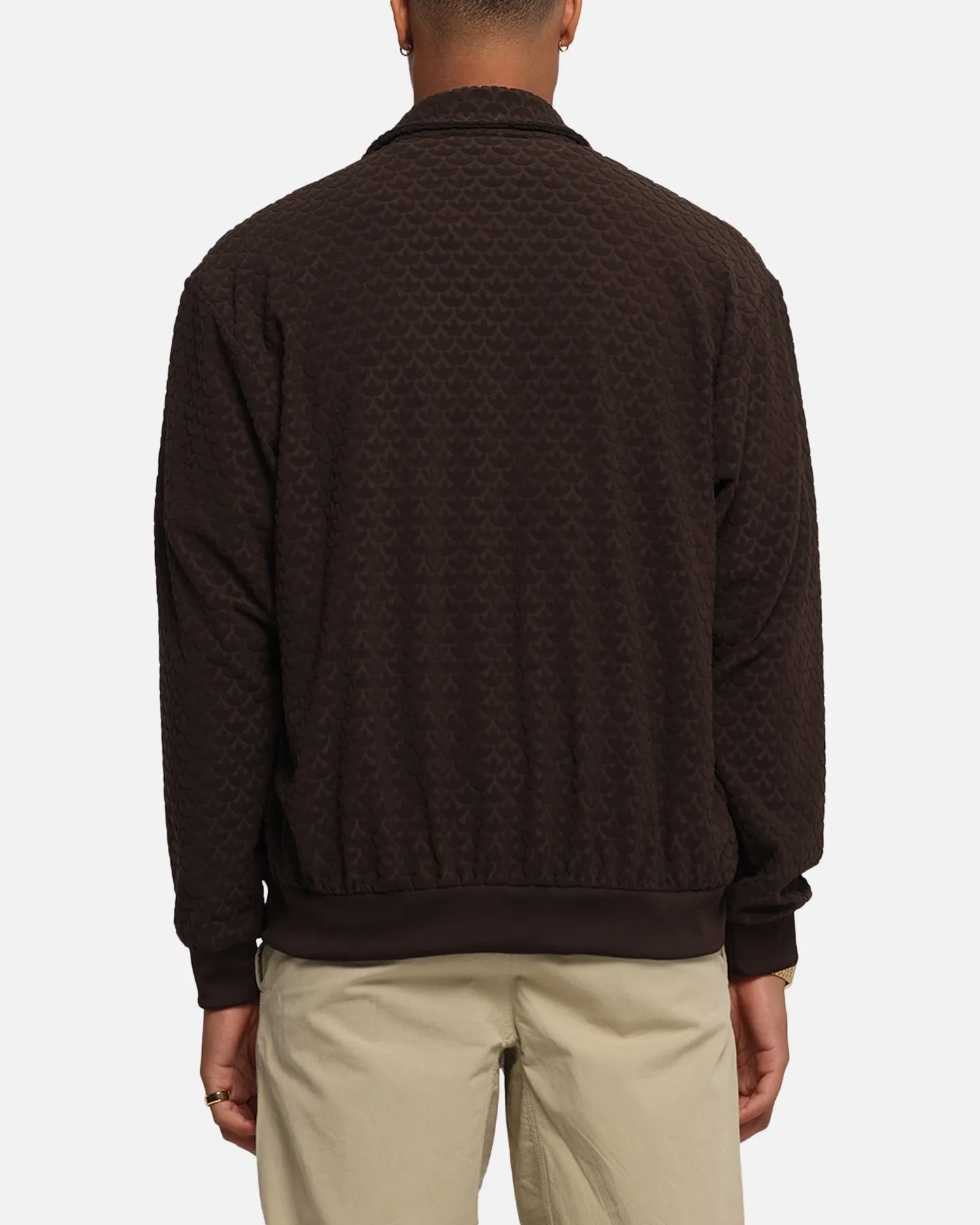 Adidas Monogram Track Top Jacket Dark Brown sold by Culture Kings product image thumbnail 3