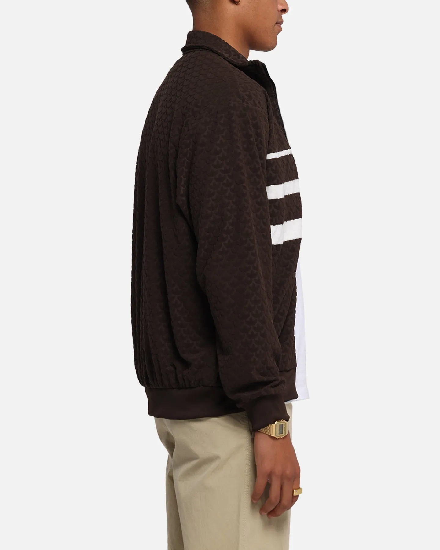 Adidas Monogram Track Top Jacket Dark Brown sold by Culture Kings product image thumbnail 4