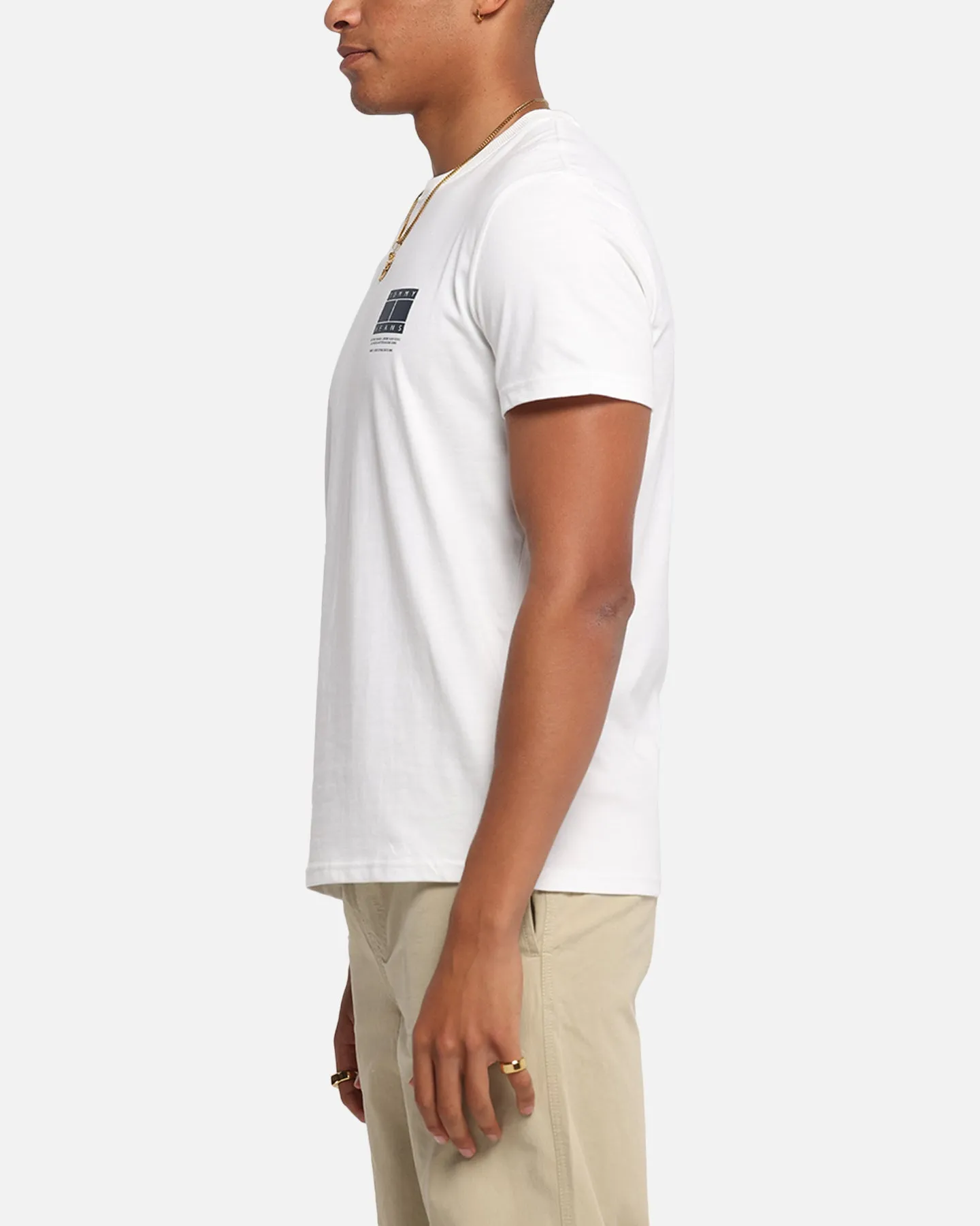 Tommy Jeans Regular DNA Graphic T-Shirt Ecru sold by Culture Kings product image thumbnail 5