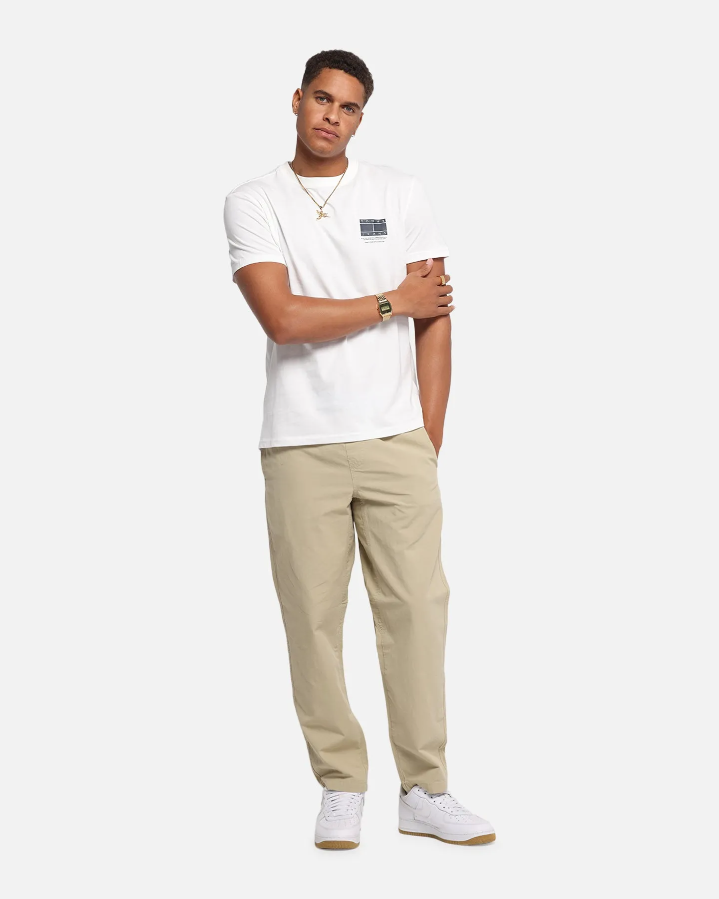 Tommy Jeans Regular DNA Graphic T-Shirt Ecru sold by Culture Kings product image thumbnail 2