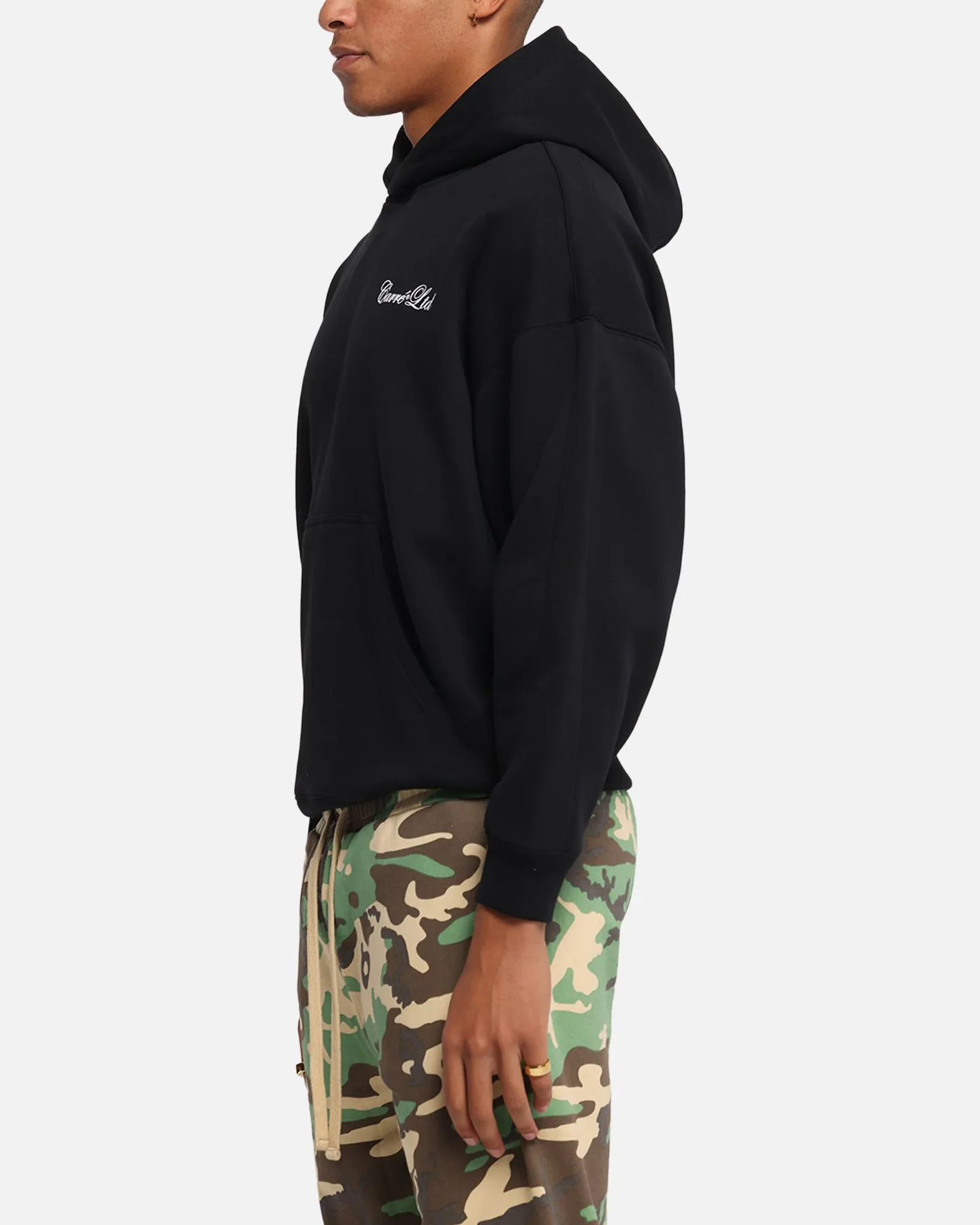 Carre Rosebud Oversized Hoodie Black sold by Culture Kings product image thumbnail 5