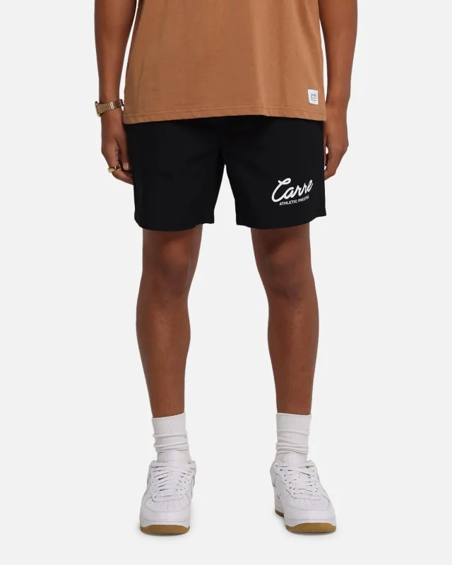 Carre Prestige Script Beach Shorts Black sold by Culture Kings