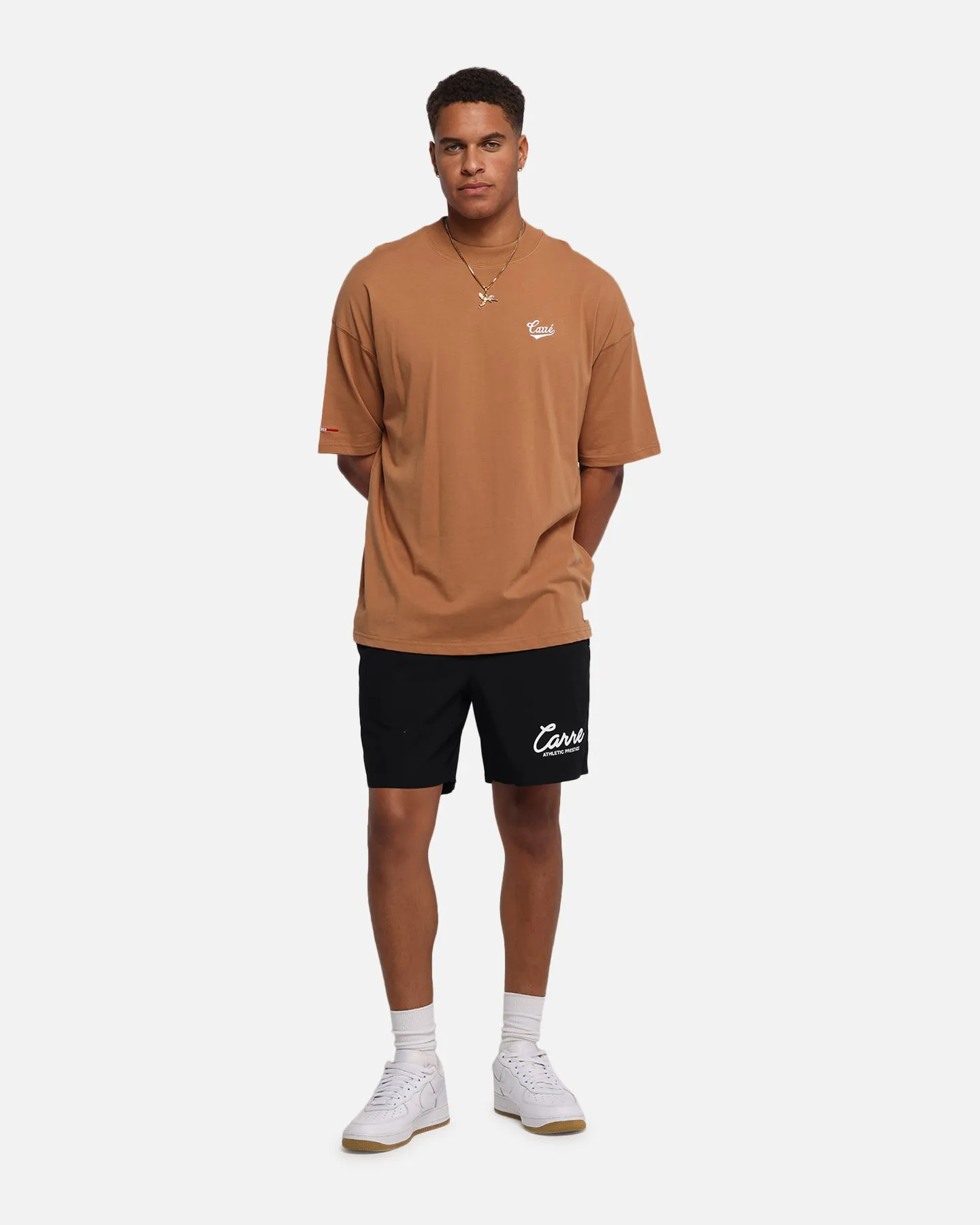 Carre Prestige Script Beach Shorts Black sold by Culture Kings product image thumbnail 2