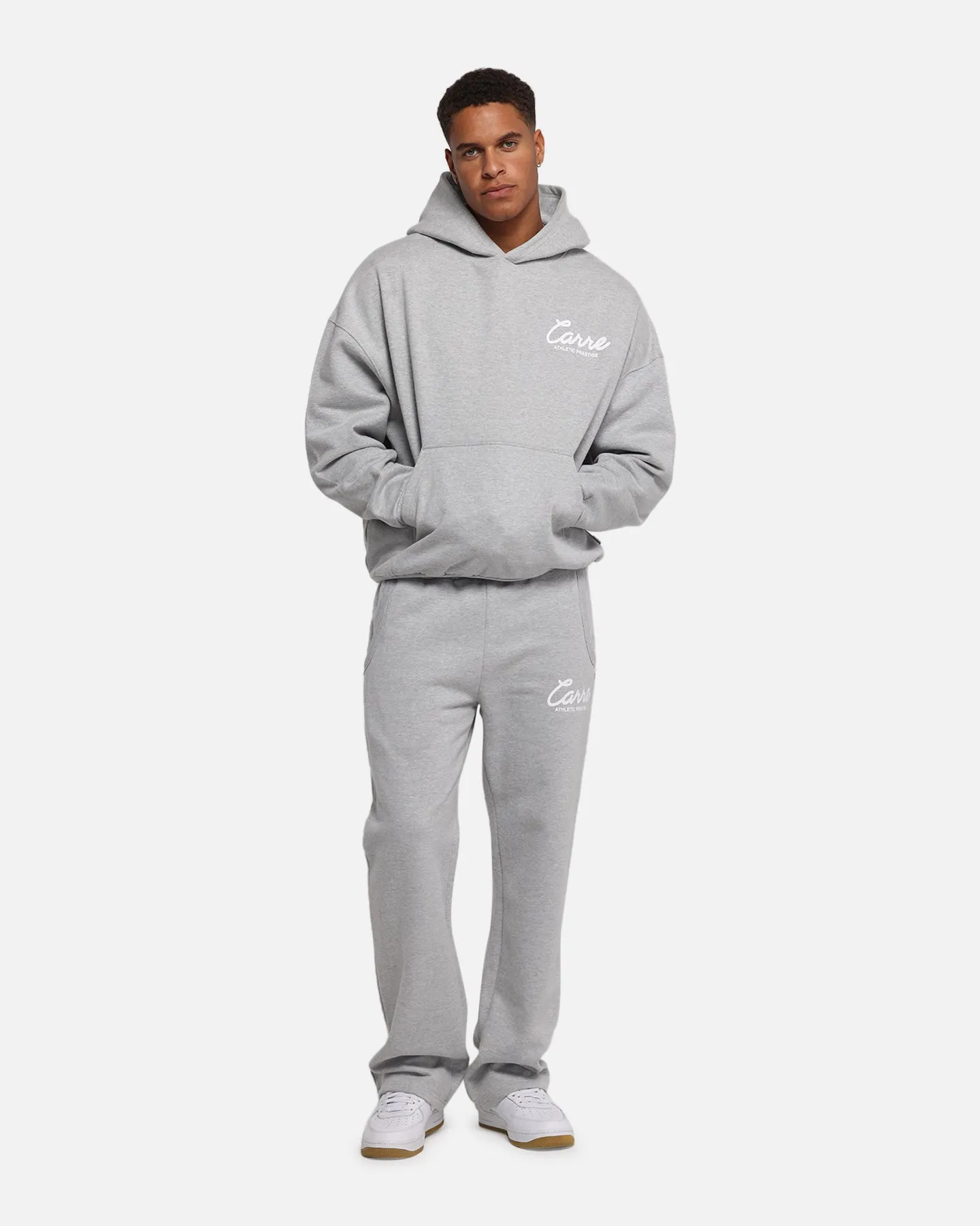 Carre Prestige Script Hoodie Grey Marle sold by Culture Kings product image thumbnail 4