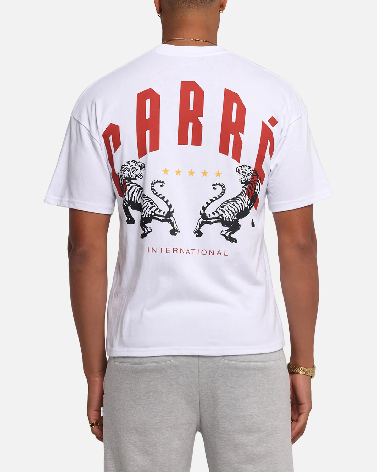 Carre Tiger Glow T-Shirt White sold by Culture Kings