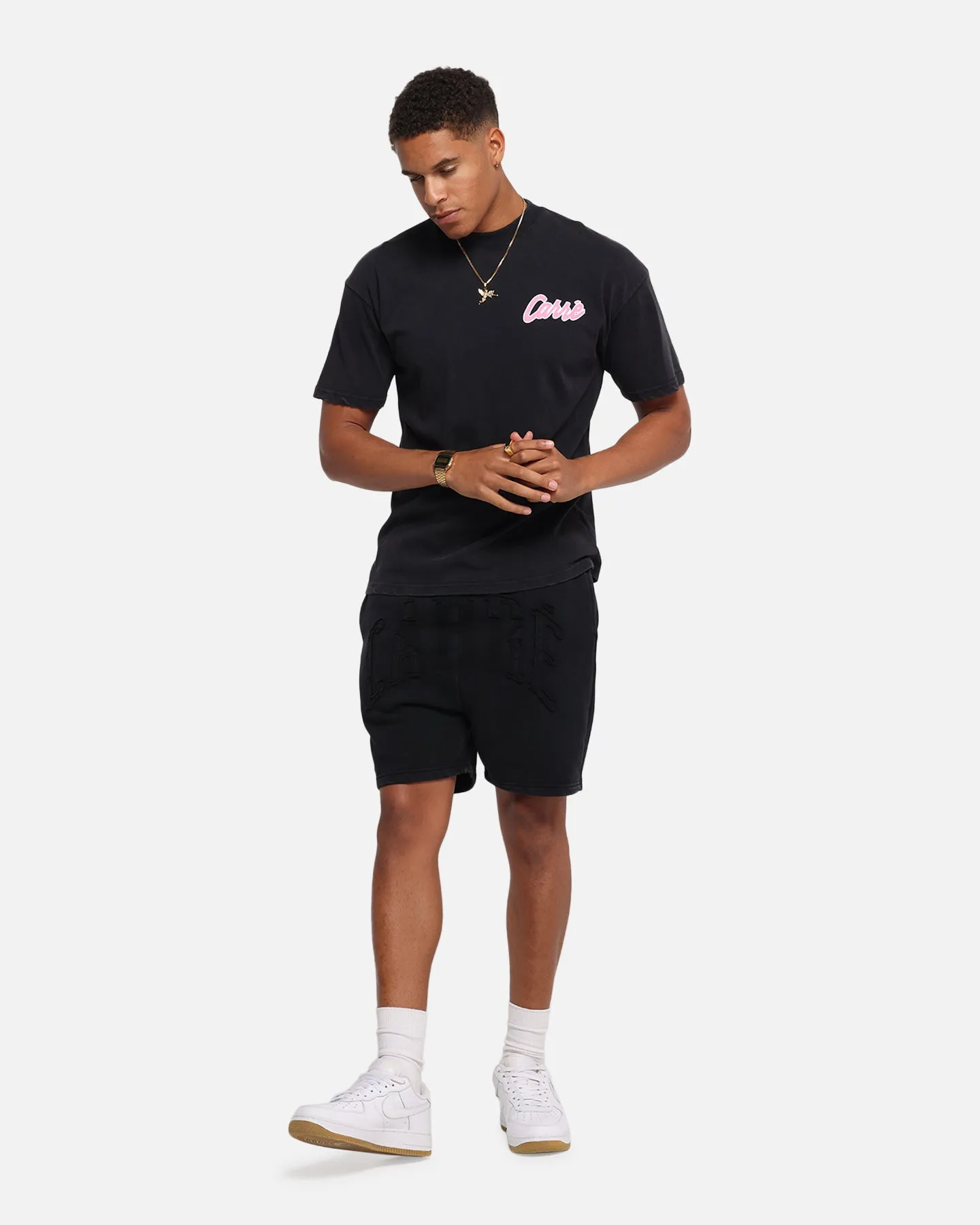 Carre Pepe T-Shirt Black Acidwash sold by Culture Kings product image thumbnail 4