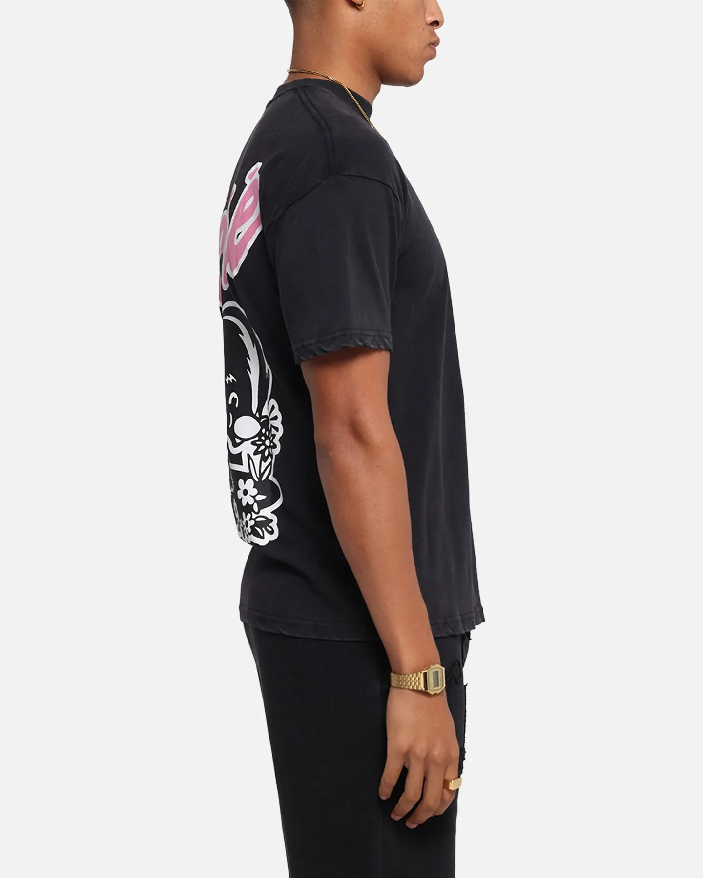 Carre Pepe T-Shirt Black Acidwash sold by Culture Kings product image thumbnail 5