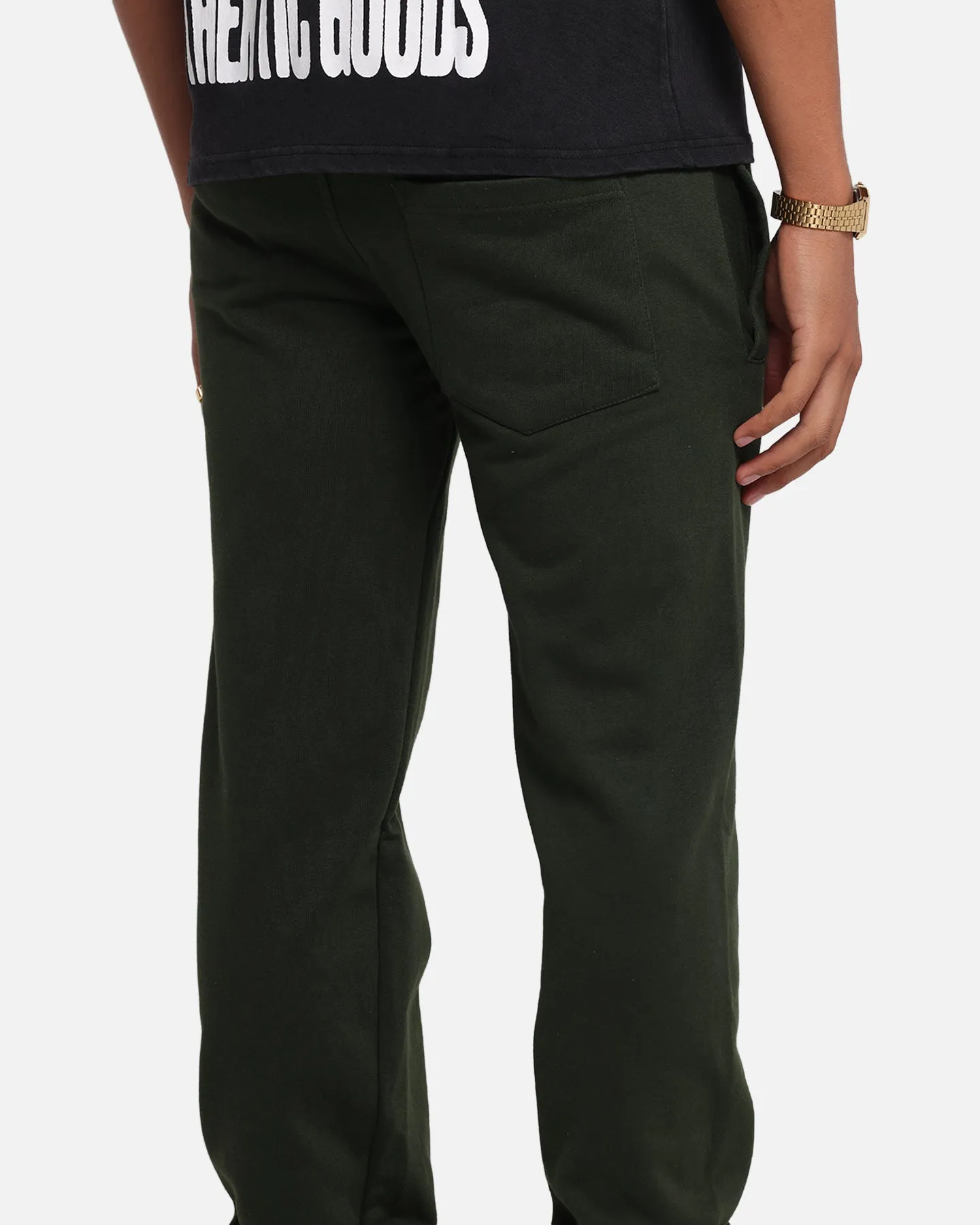 Carré Blanc Sweatpants Dark Green sold by Culture Kings product image thumbnail 4