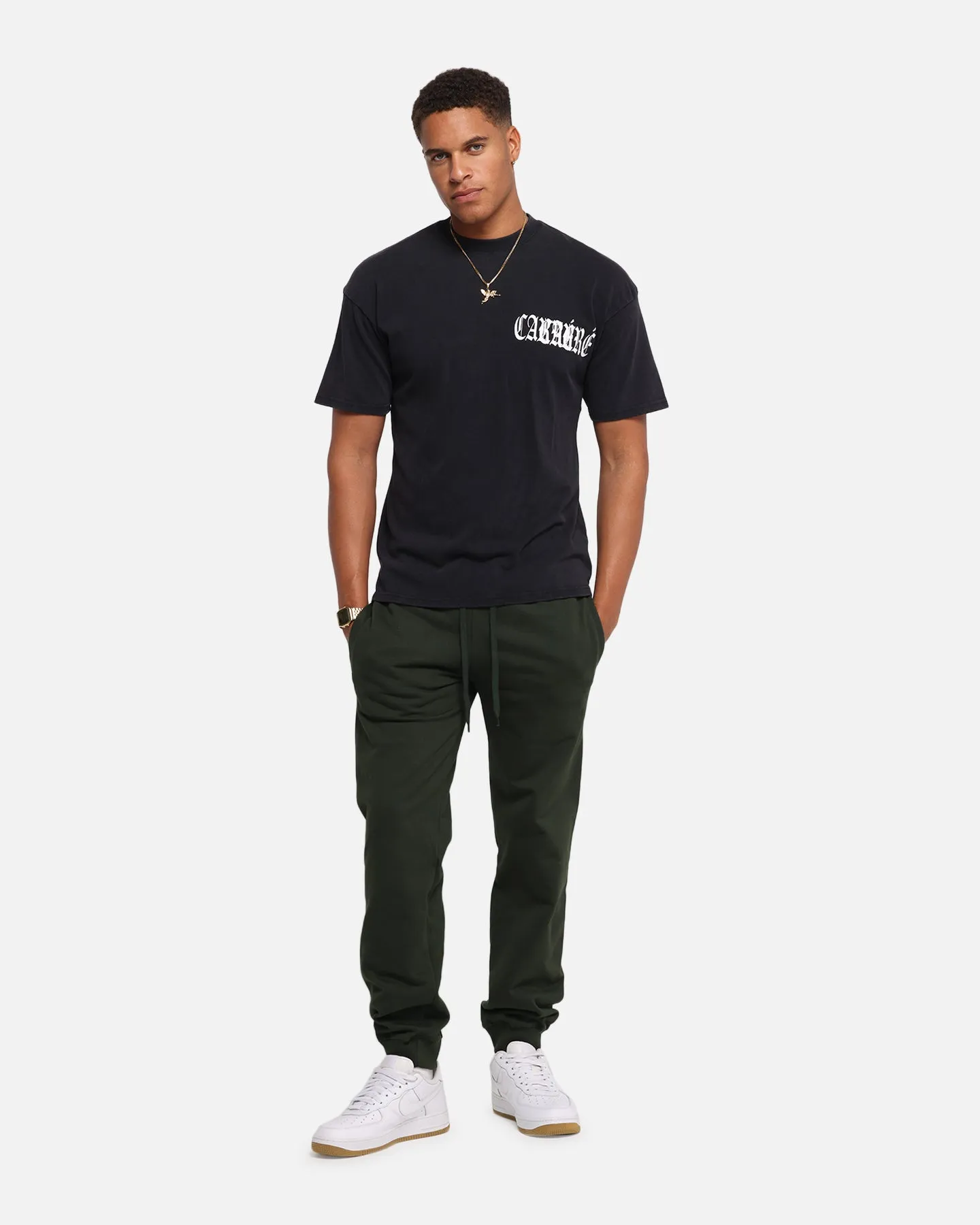 Carré Blanc Sweatpants Dark Green sold by Culture Kings product image thumbnail 2