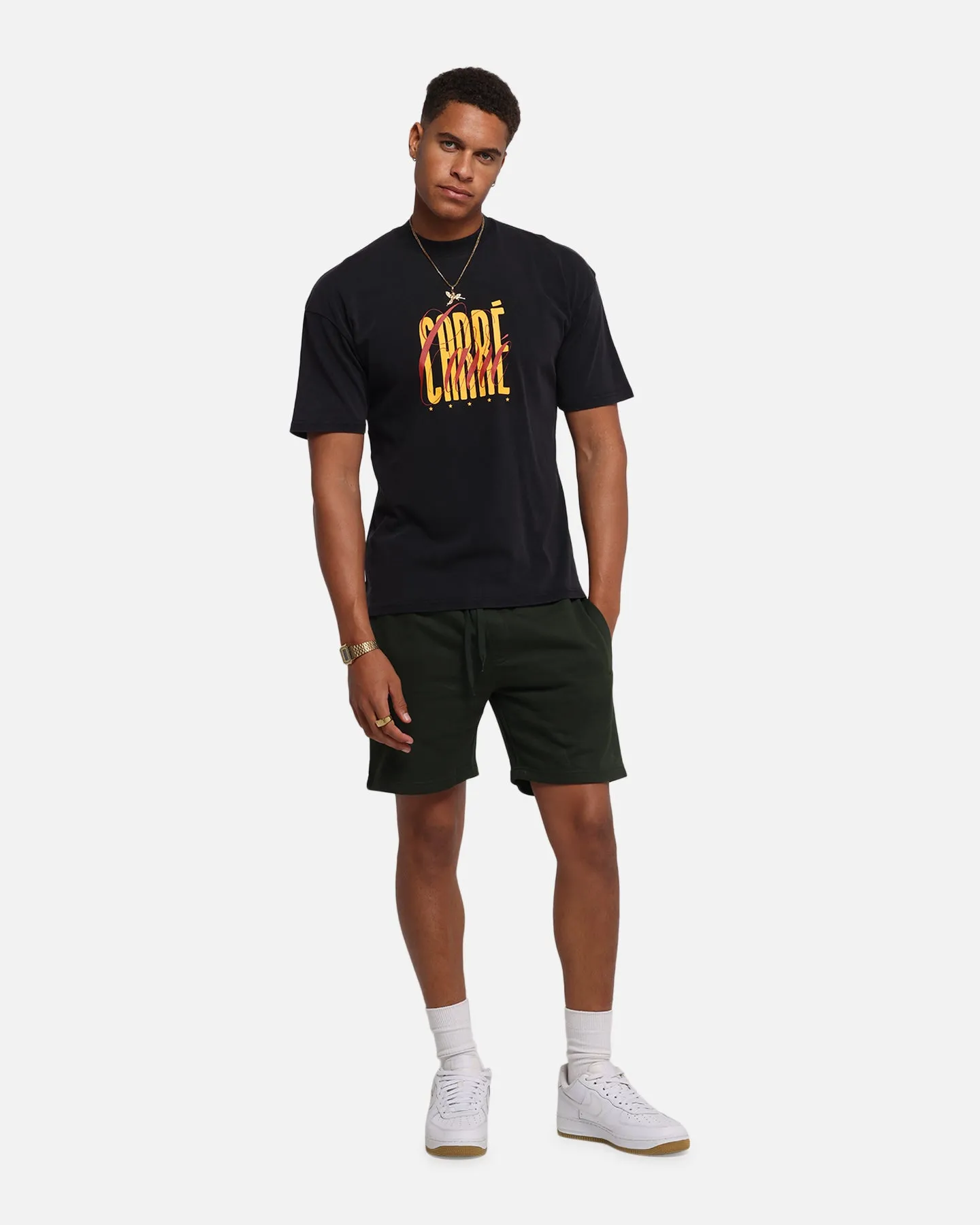 Carre Golden Scale T-Shirt Black Acidwash sold by Culture Kings product image thumbnail 4