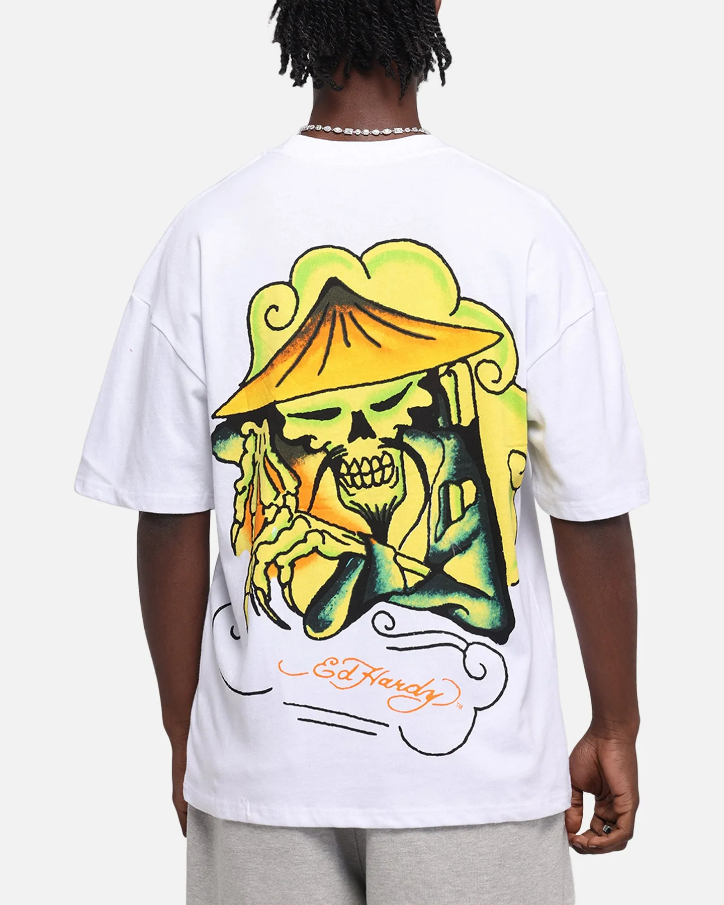 Ed Hardy Skull Sovereign T-Shirt White sold by Culture Kings