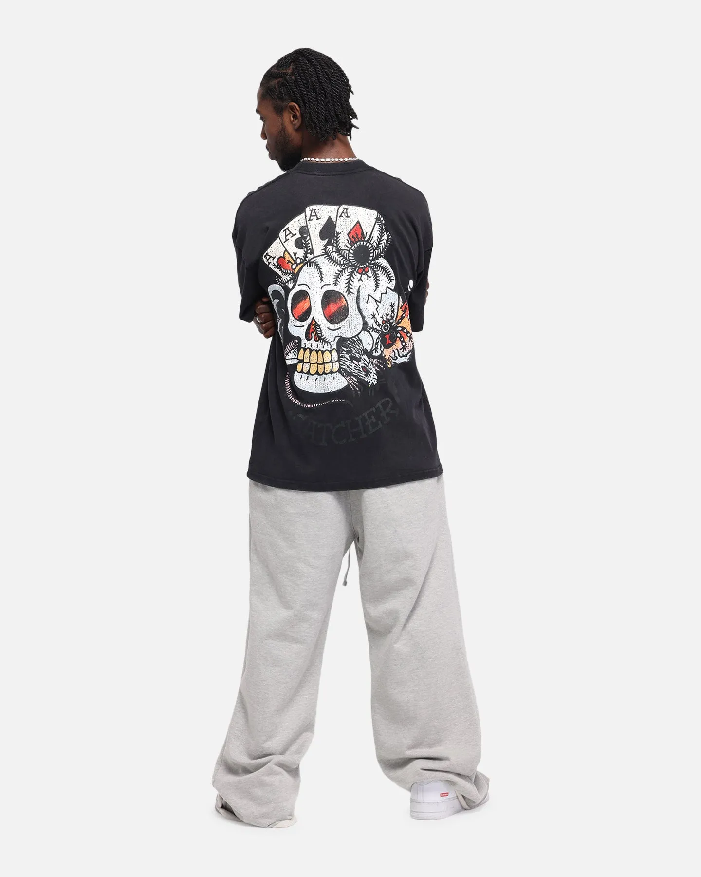 Ed Hardy Catcher T-Shirt Black Acidwash sold by Culture Kings product image thumbnail 3