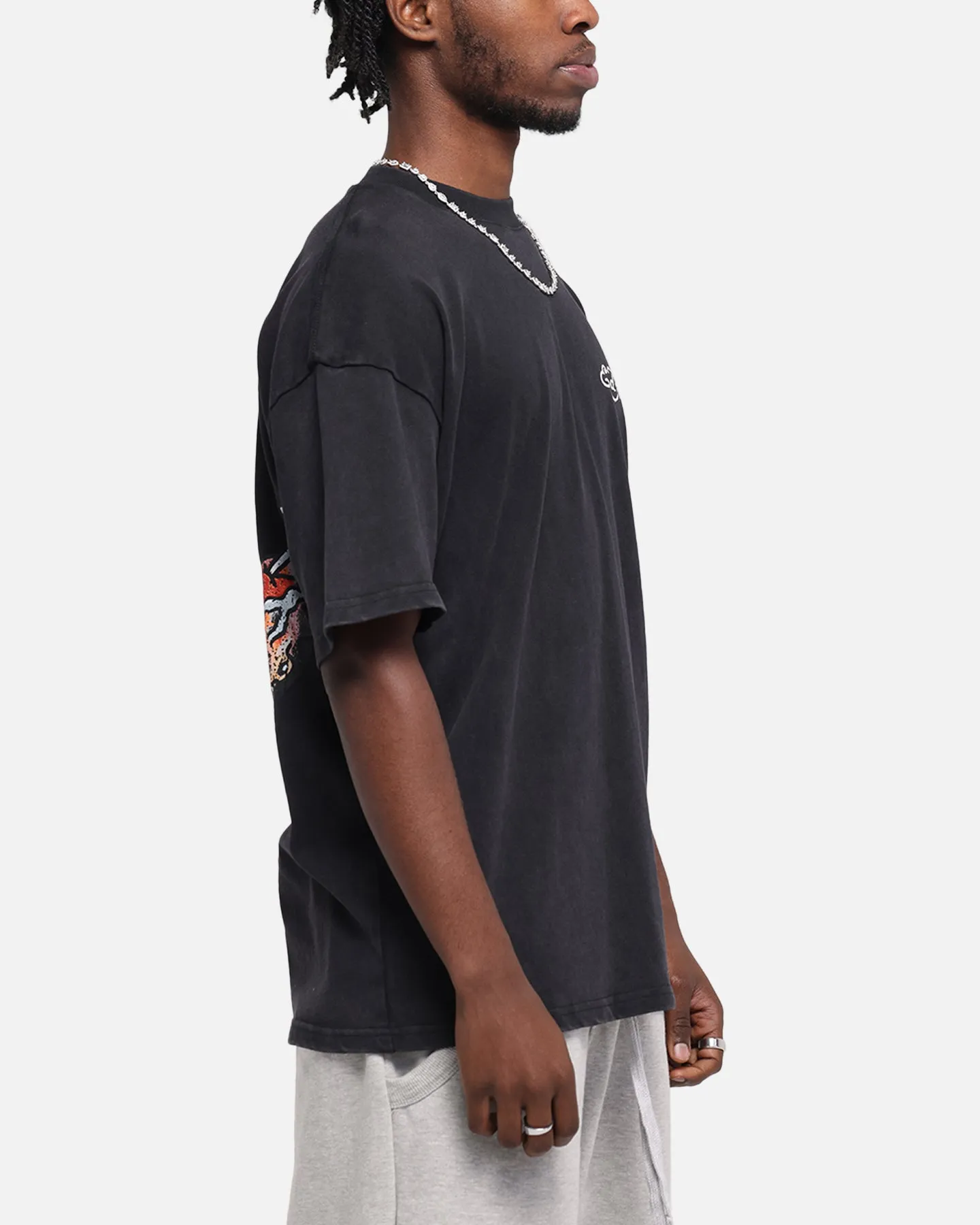 Ed Hardy Catcher T-Shirt Black Acidwash sold by Culture Kings product image thumbnail 5