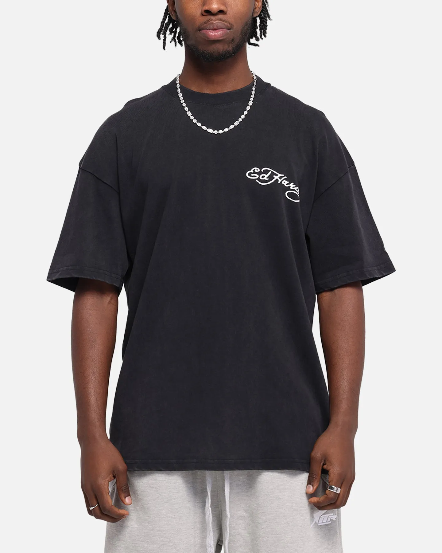 Ed Hardy Catcher T-Shirt Black Acidwash sold by Culture Kings product image thumbnail 2