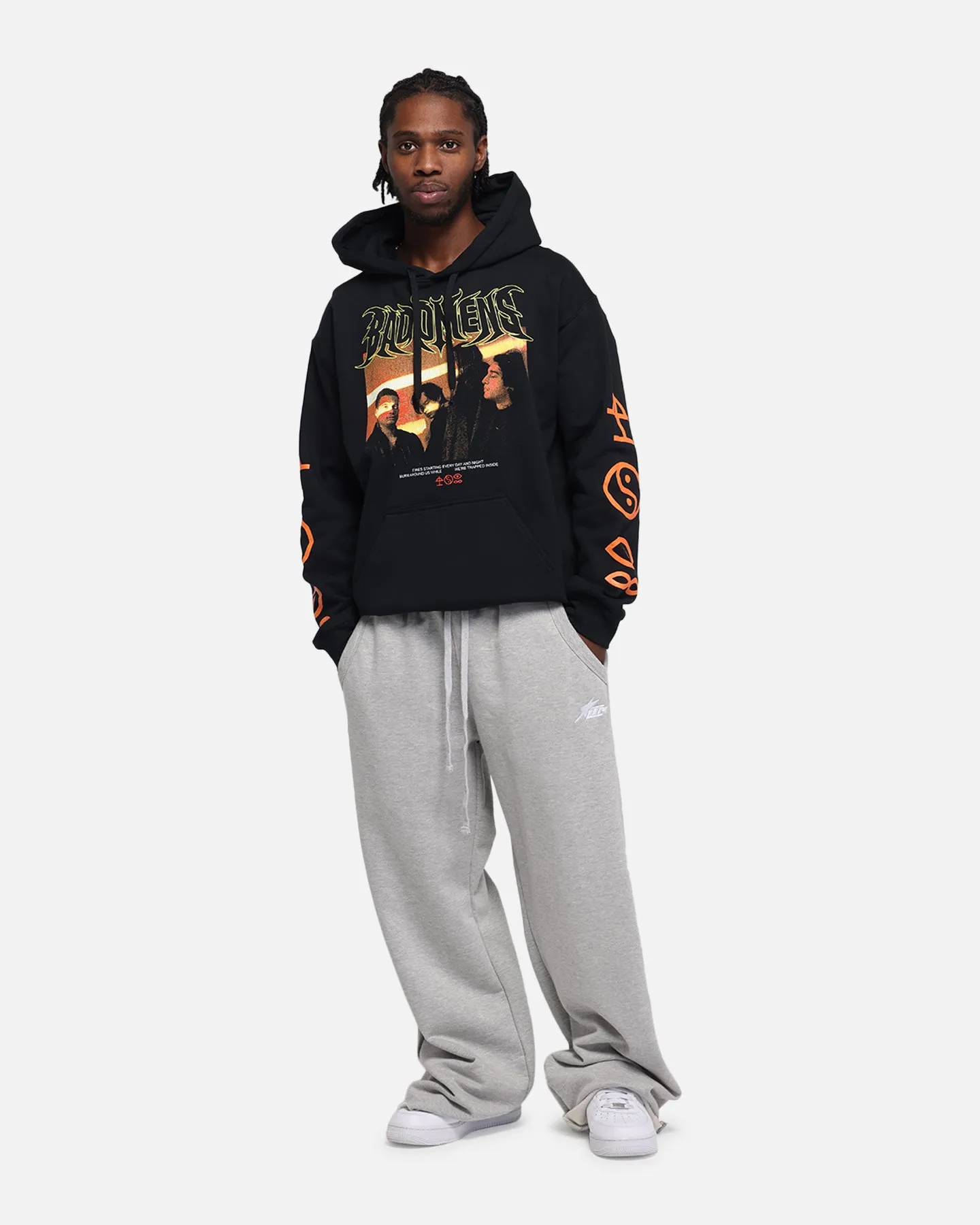 Bad Omens Fire Starting Hoodie Pepper sold by Culture Kings product image thumbnail 2