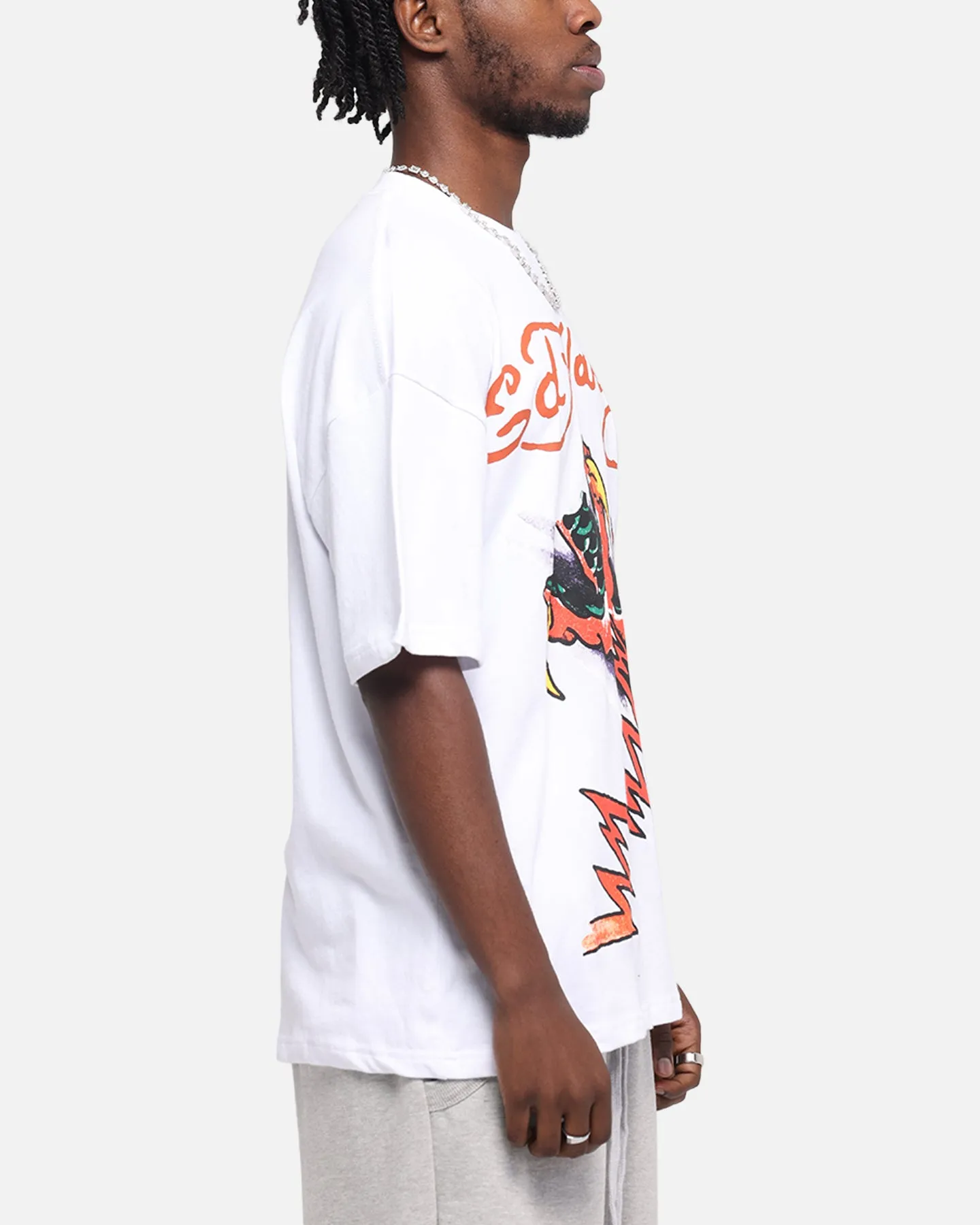 Ed Hardy Lightning T-Shirt White sold by Culture Kings product image thumbnail 4