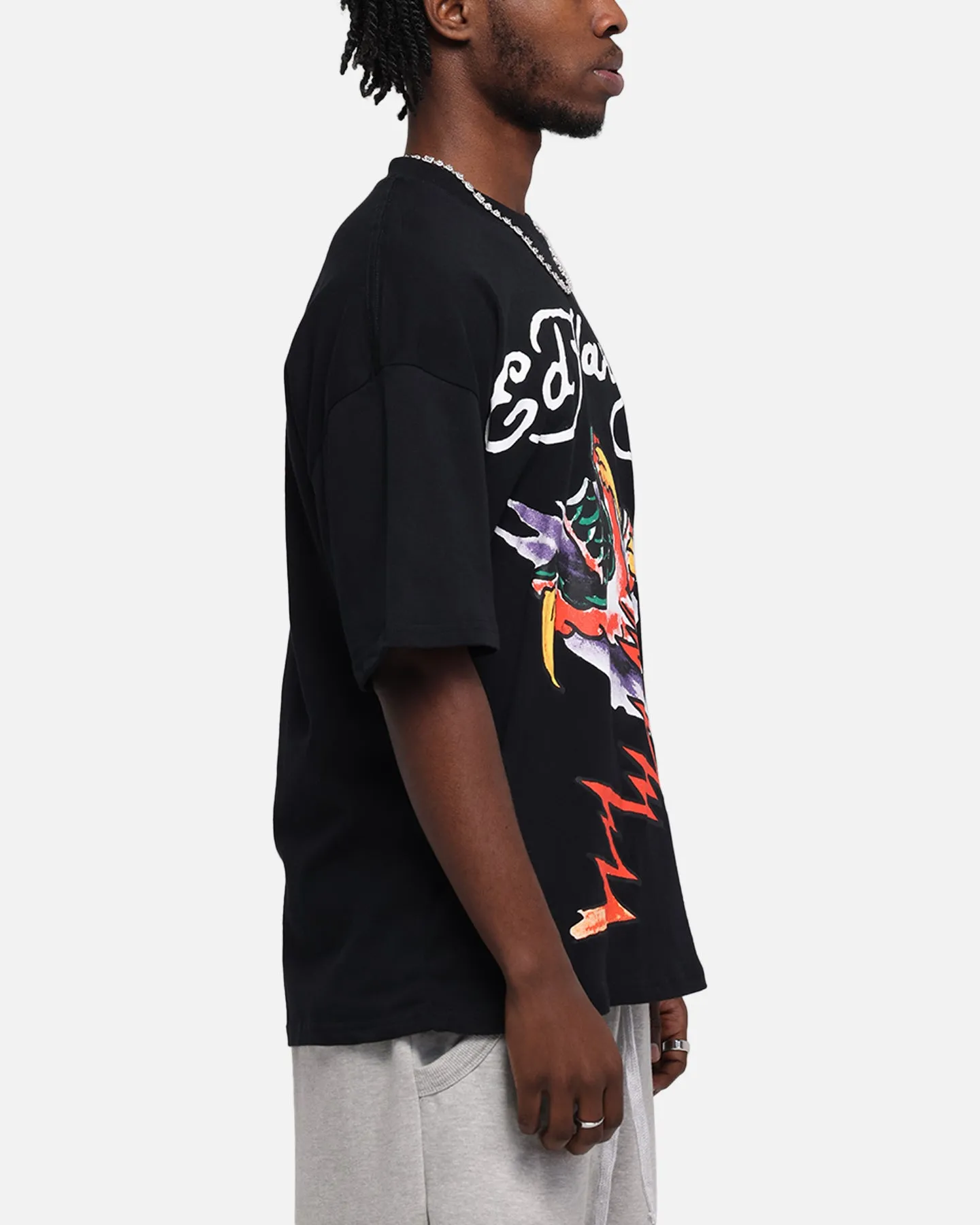 Ed Hardy Lightning T-Shirt Black sold by Culture Kings product image thumbnail 4