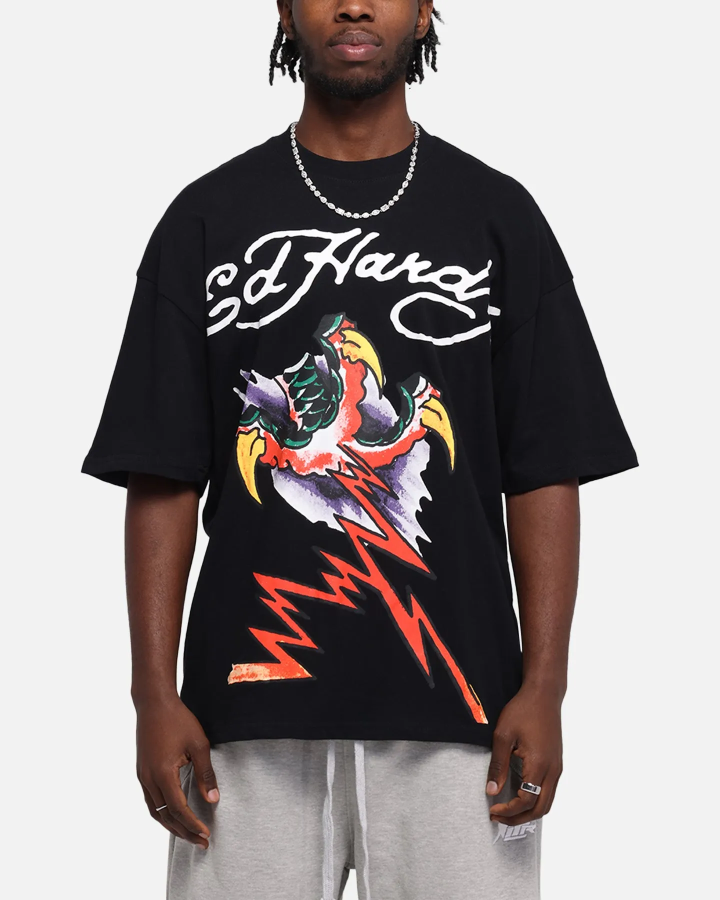 Ed Hardy Lightning T-Shirt Black sold by Culture Kings