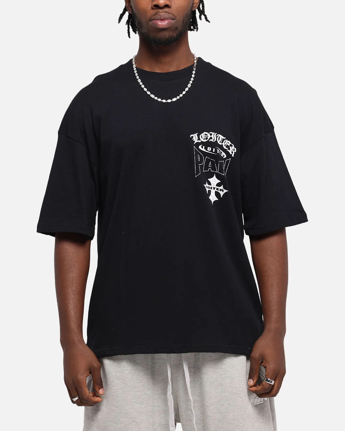 Loiter Inner Pain T-Shirt Black sold by Culture Kings product image thumbnail 2