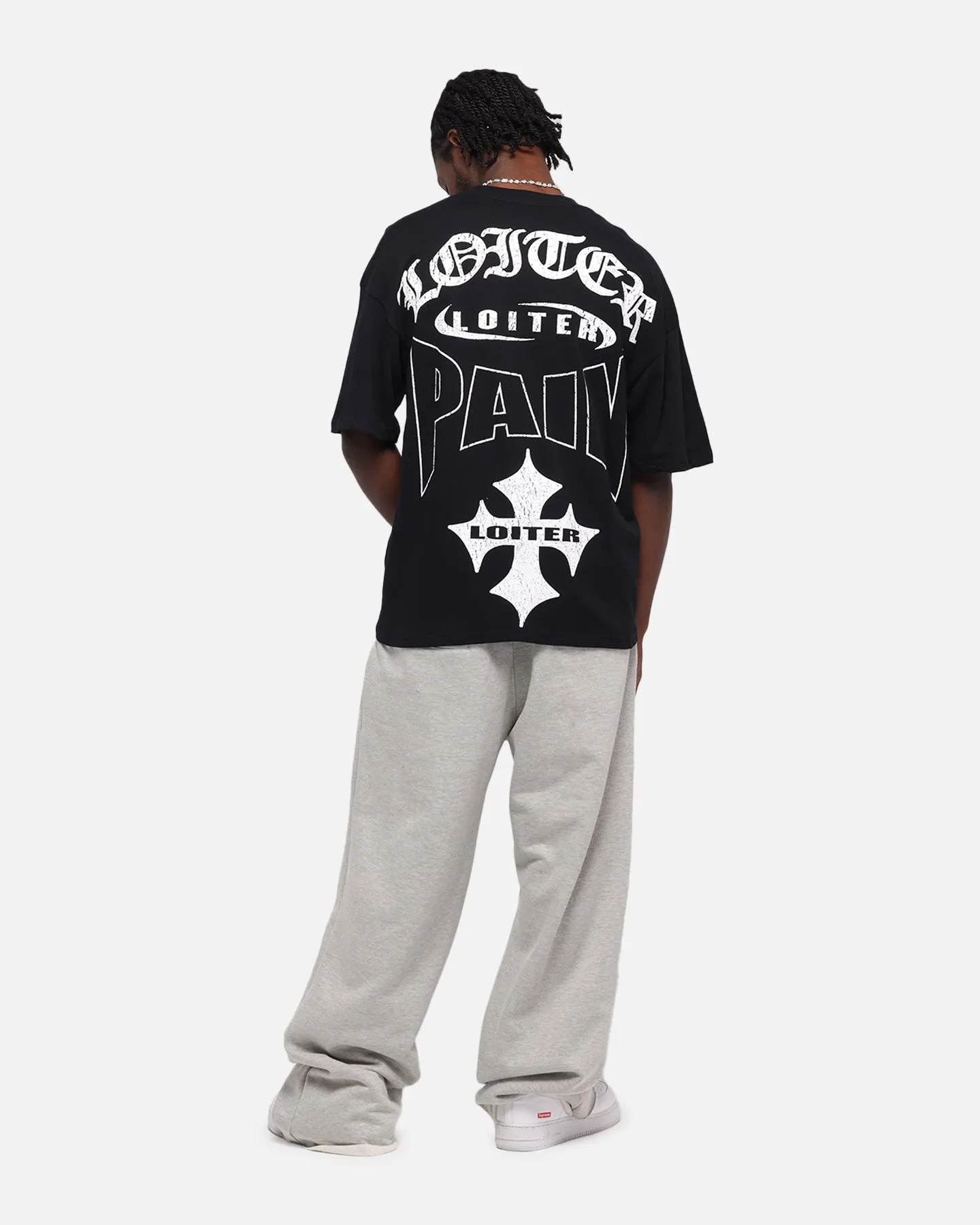 Loiter Inner Pain T-Shirt Black sold by Culture Kings product image thumbnail 3