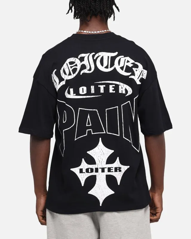 Loiter Inner Pain T-Shirt Black sold by Culture Kings