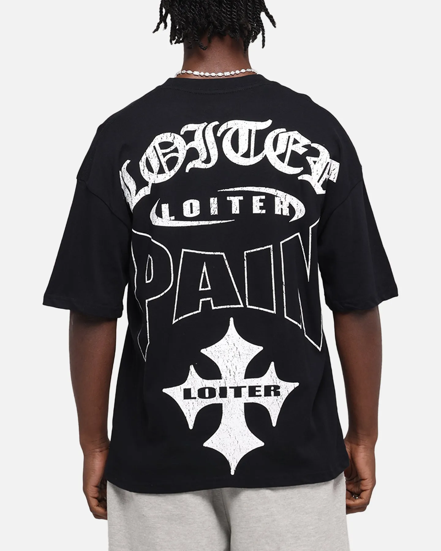 Loiter Inner Pain T-Shirt Black sold by Culture Kings