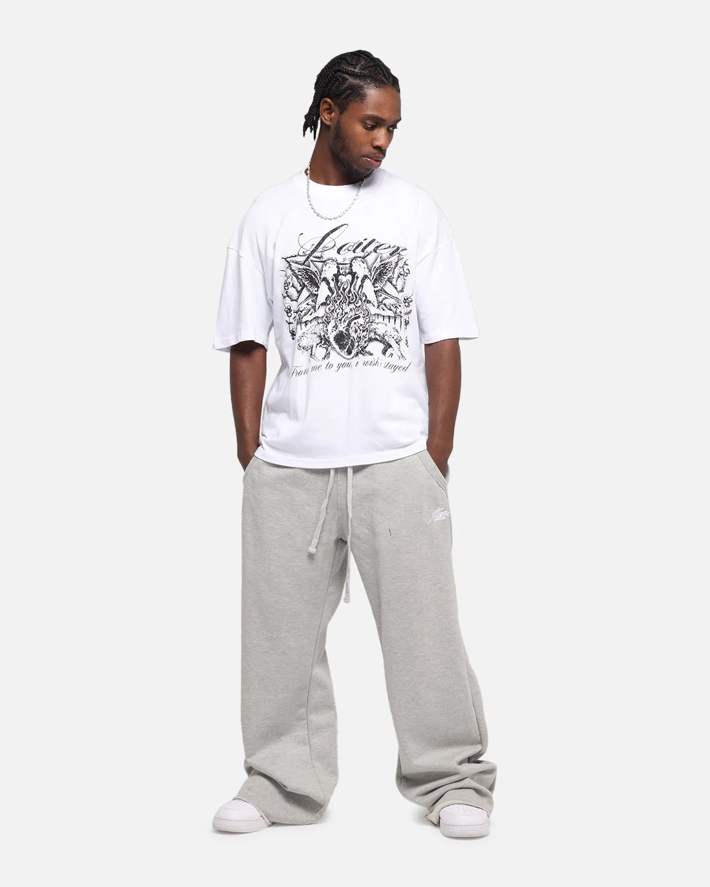 Loiter Earth Angel T-Shirt White sold by Culture Kings product image thumbnail 3