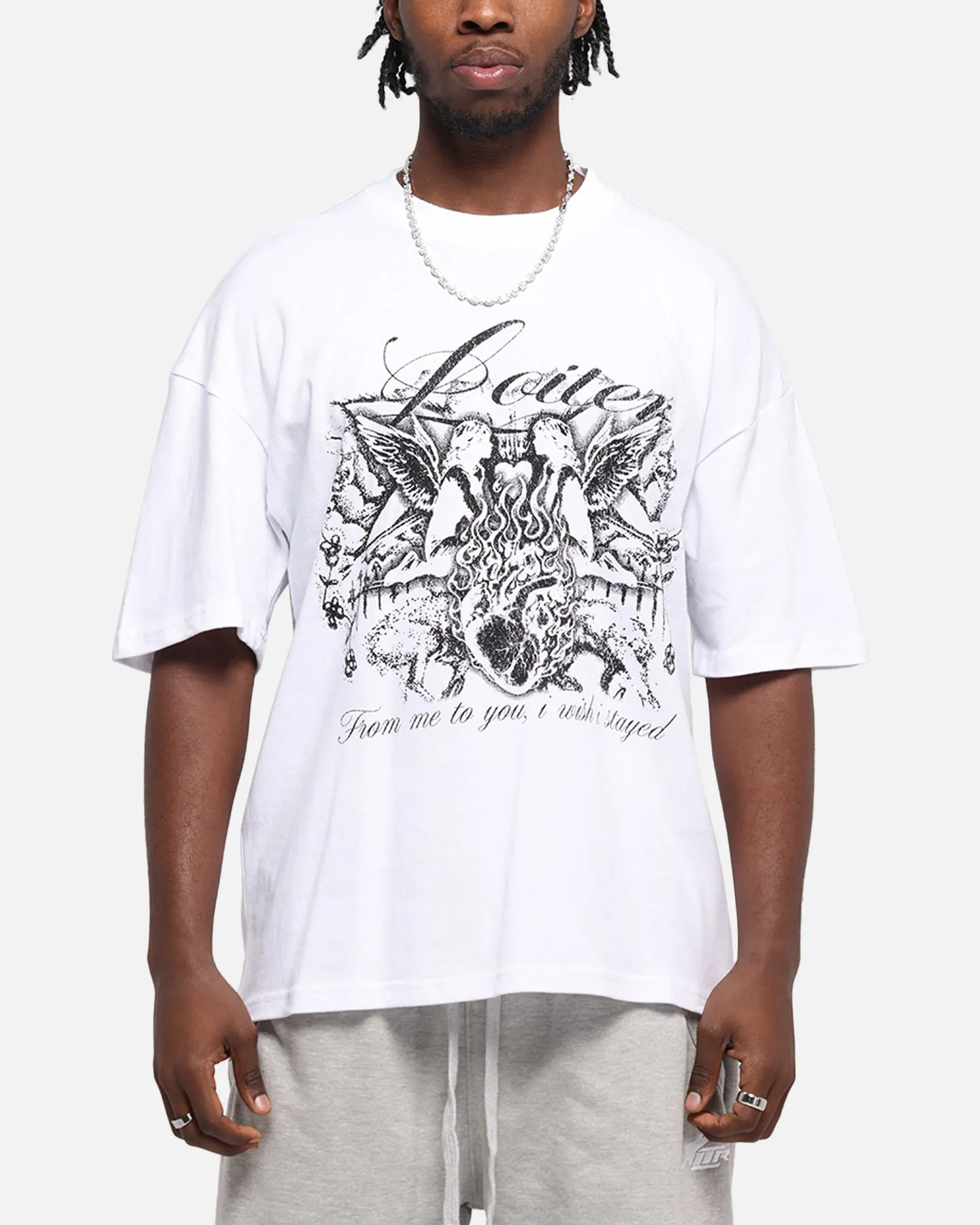 Loiter Earth Angel T-Shirt White sold by Culture Kings