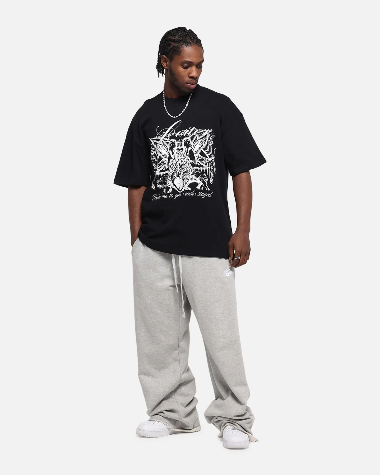 Loiter Earth Angel T-Shirt Black sold by Culture Kings product image thumbnail 3