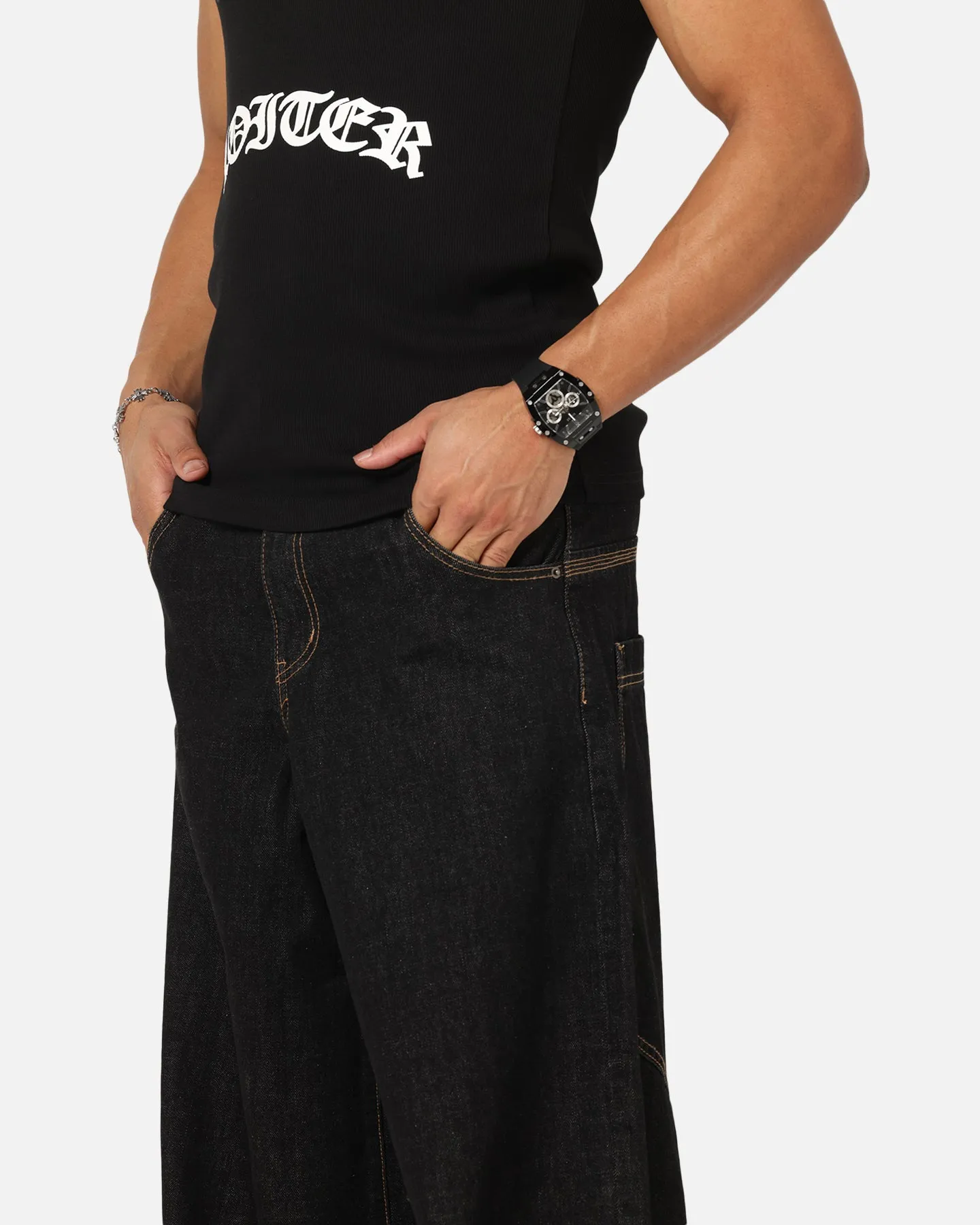 Loiter Skate Jeans Black sold by Culture Kings product image thumbnail 3