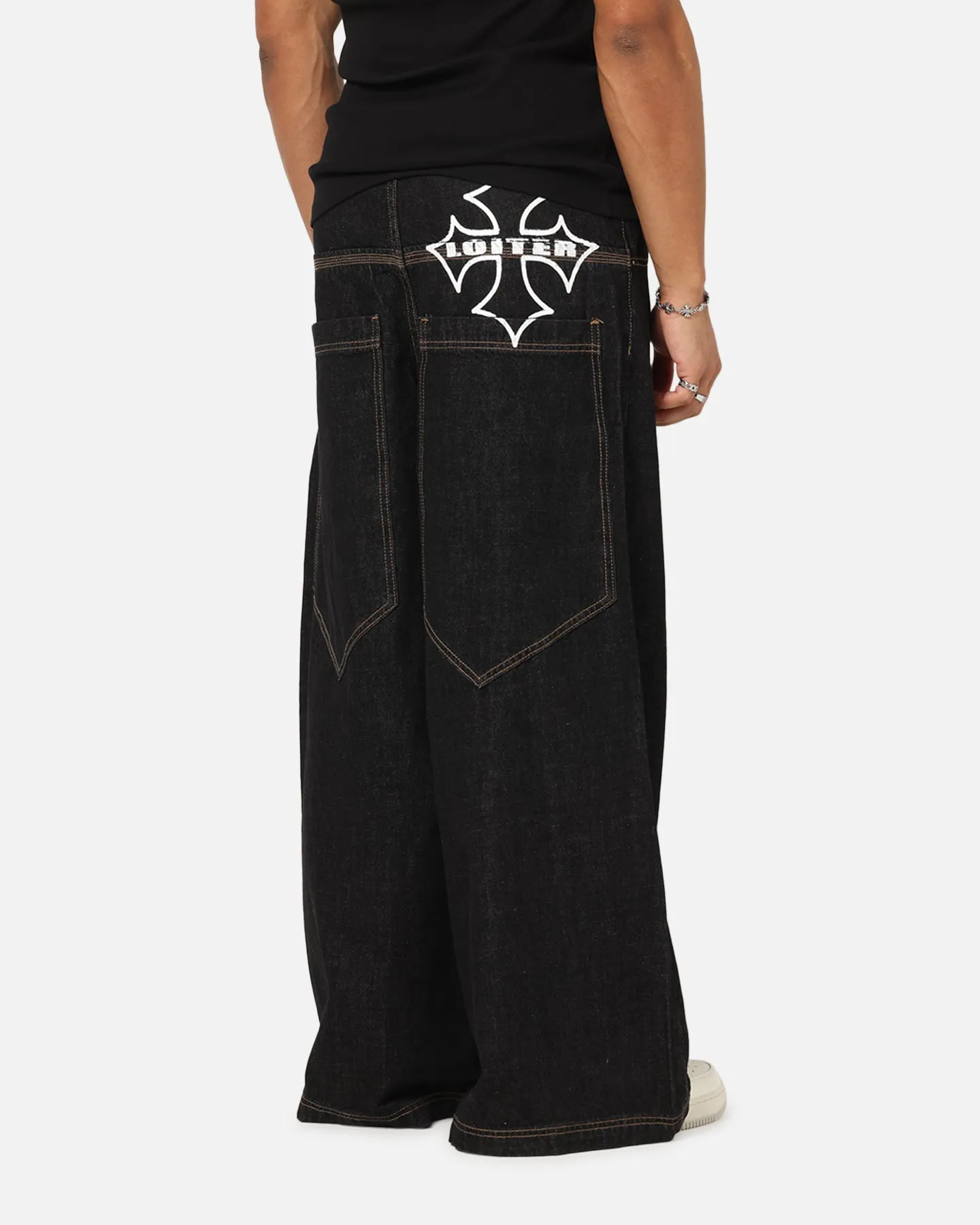Loiter Skate Jeans Black sold by Culture Kings product image thumbnail 5
