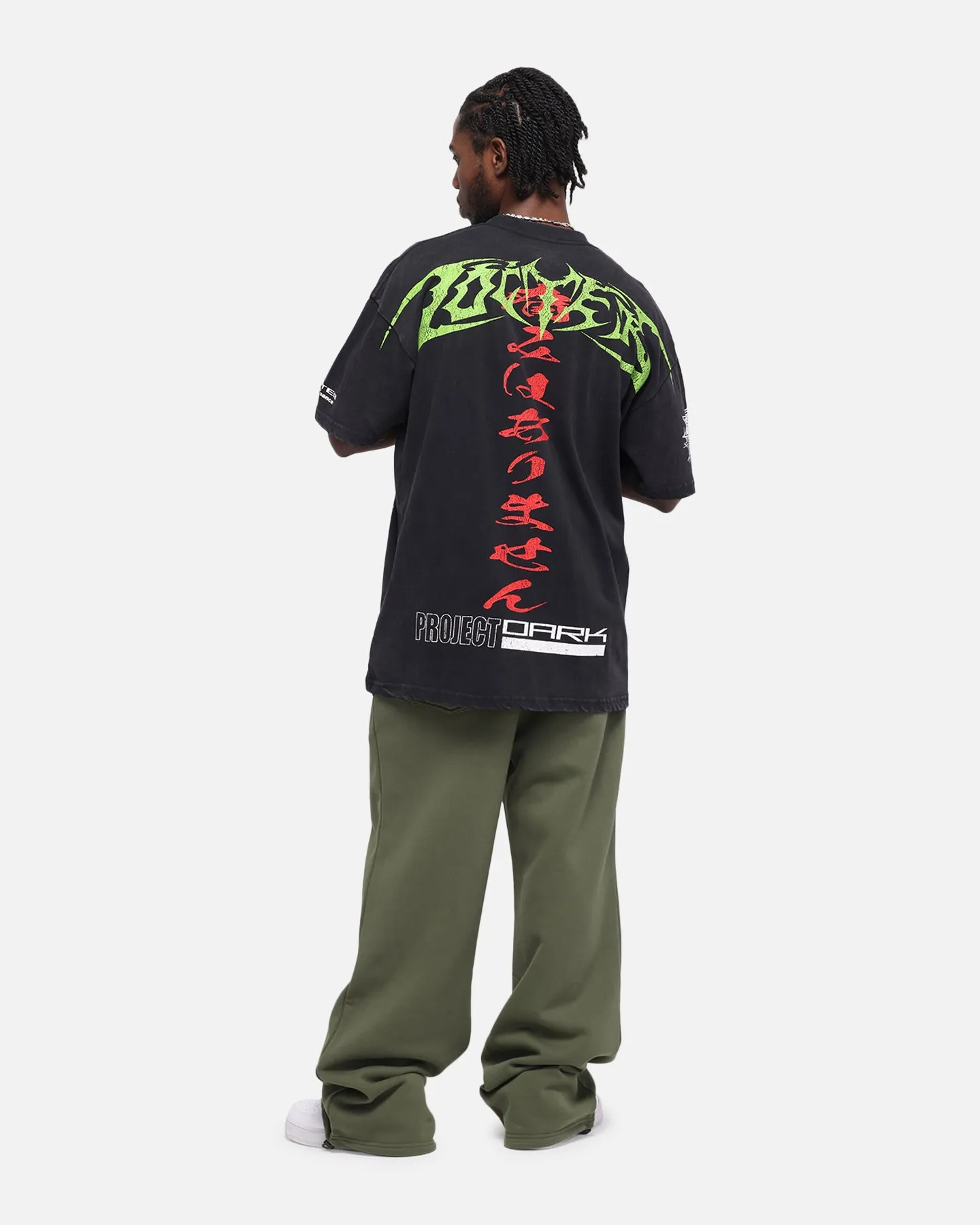 Loiter Project Dark Vintage T-Shirt Black Acidwash sold by Culture Kings product image thumbnail 4