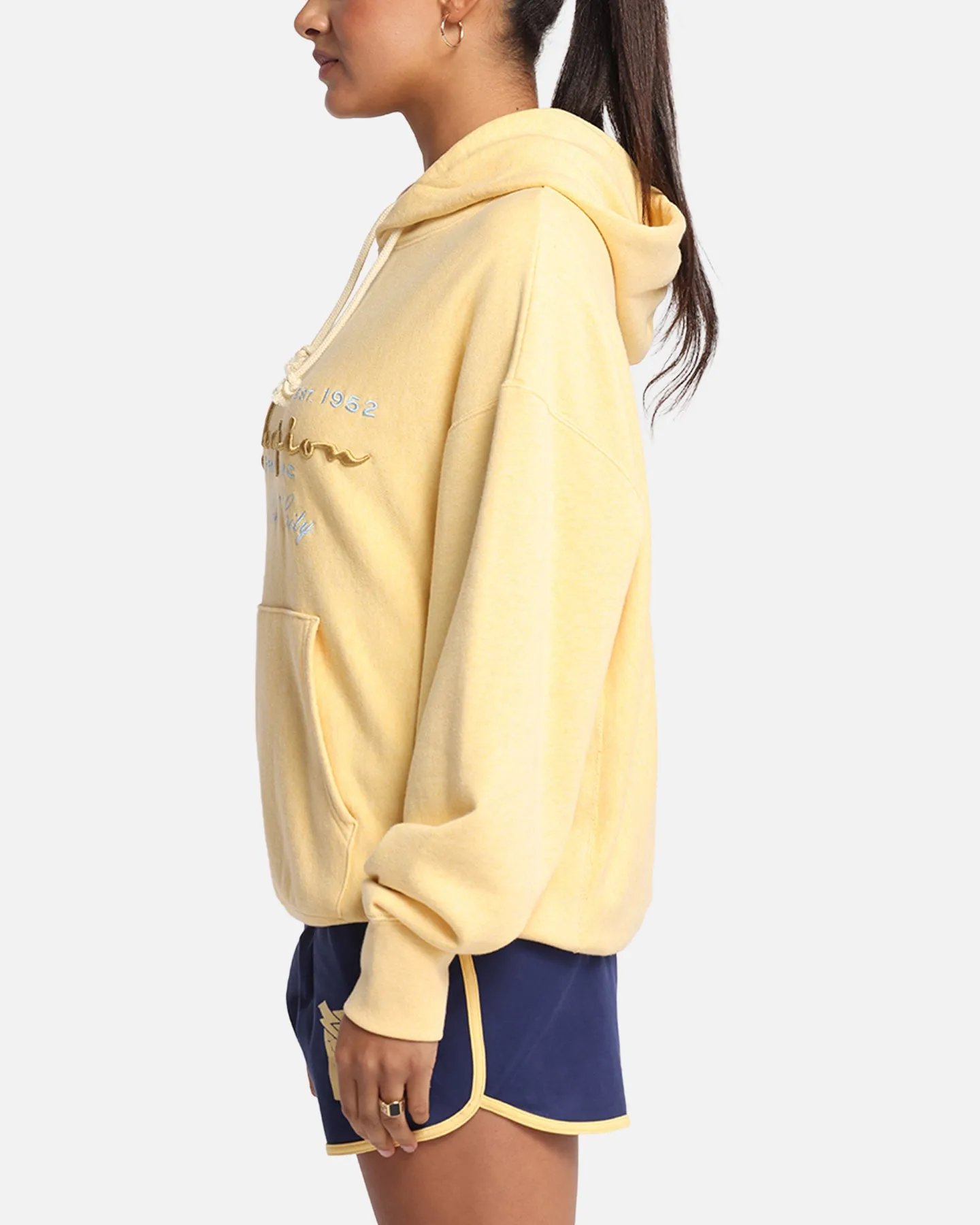Champion Vintage Logo Sweatshirt Hoodie Yellow sold by Culture Kings product image thumbnail 5