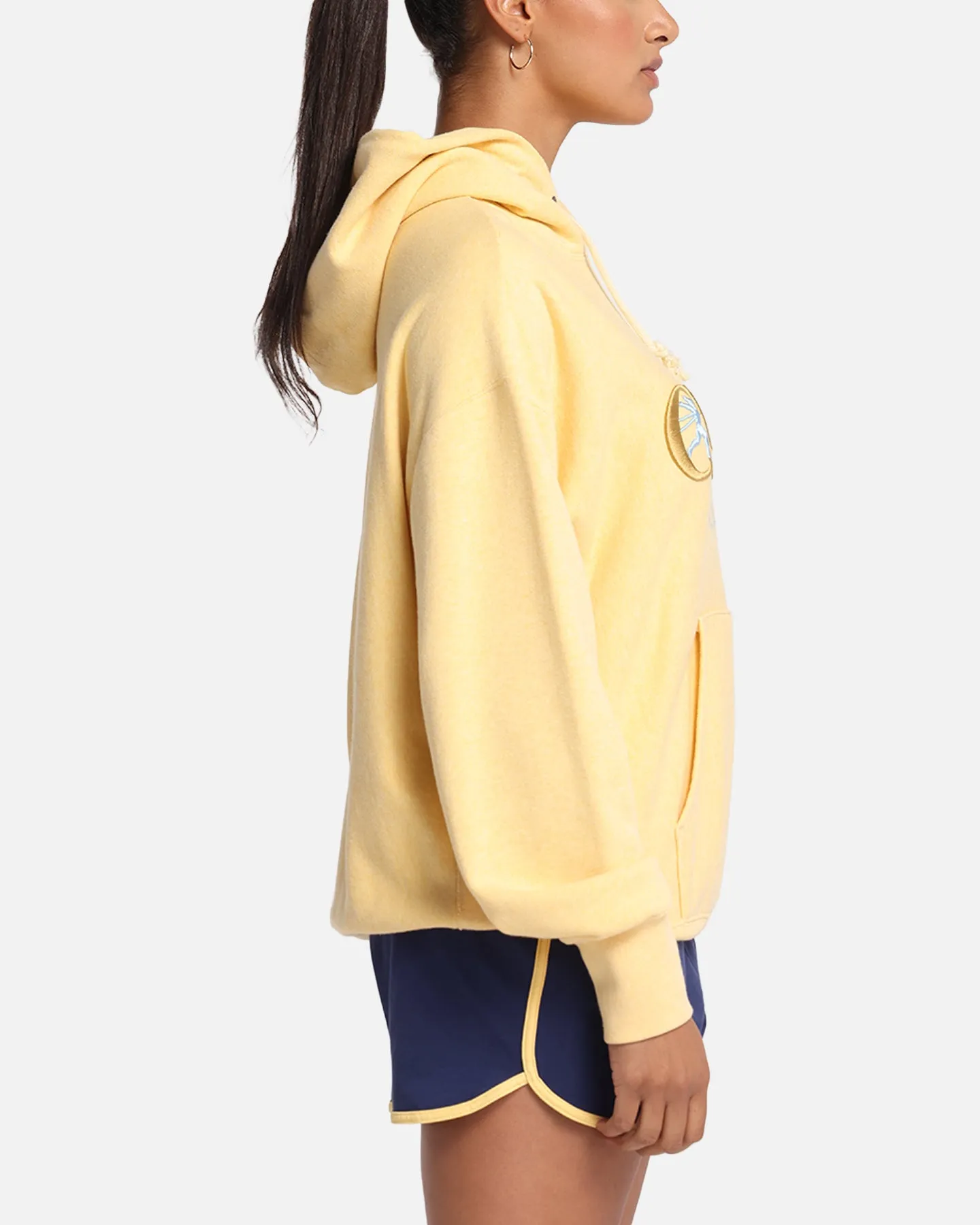 Champion Vintage Logo Sweatshirt Hoodie Yellow sold by Culture Kings product image thumbnail 4