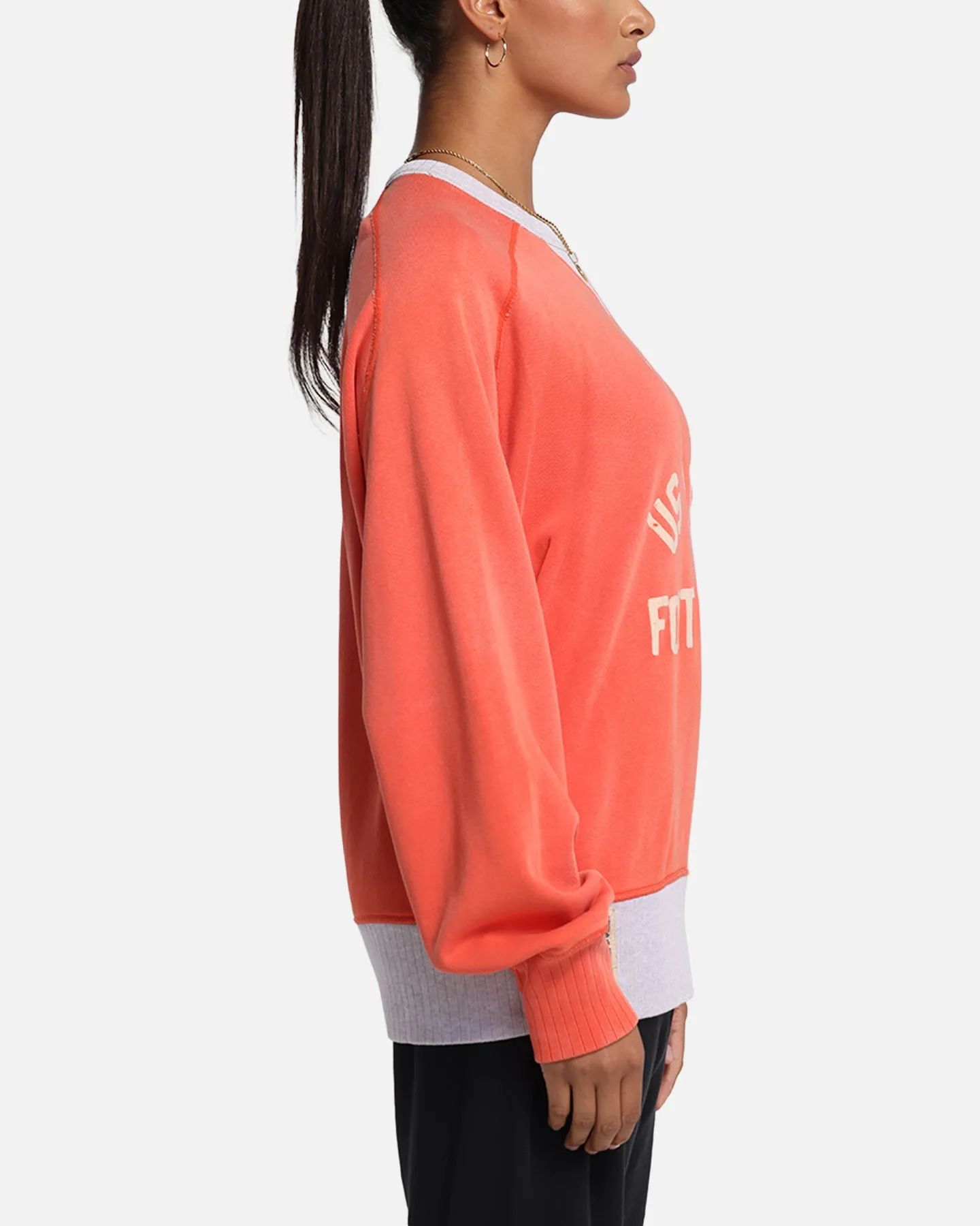 Champion 50's Saddle Crew Sweatshirt Team Red Scarlet sold by Culture Kings product image thumbnail 4